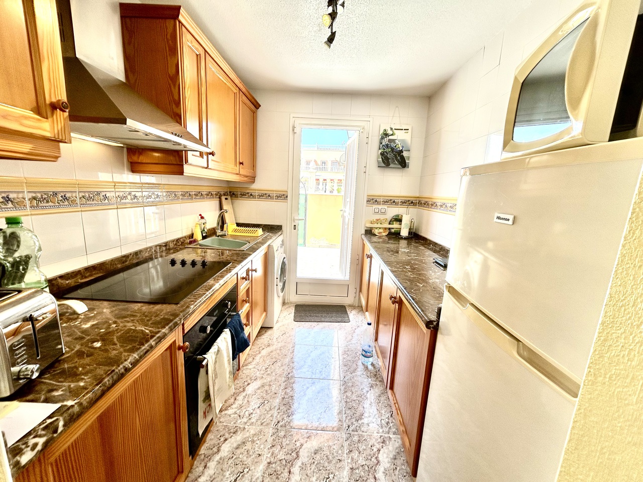 Pool area in terraced for sale in La Zenia