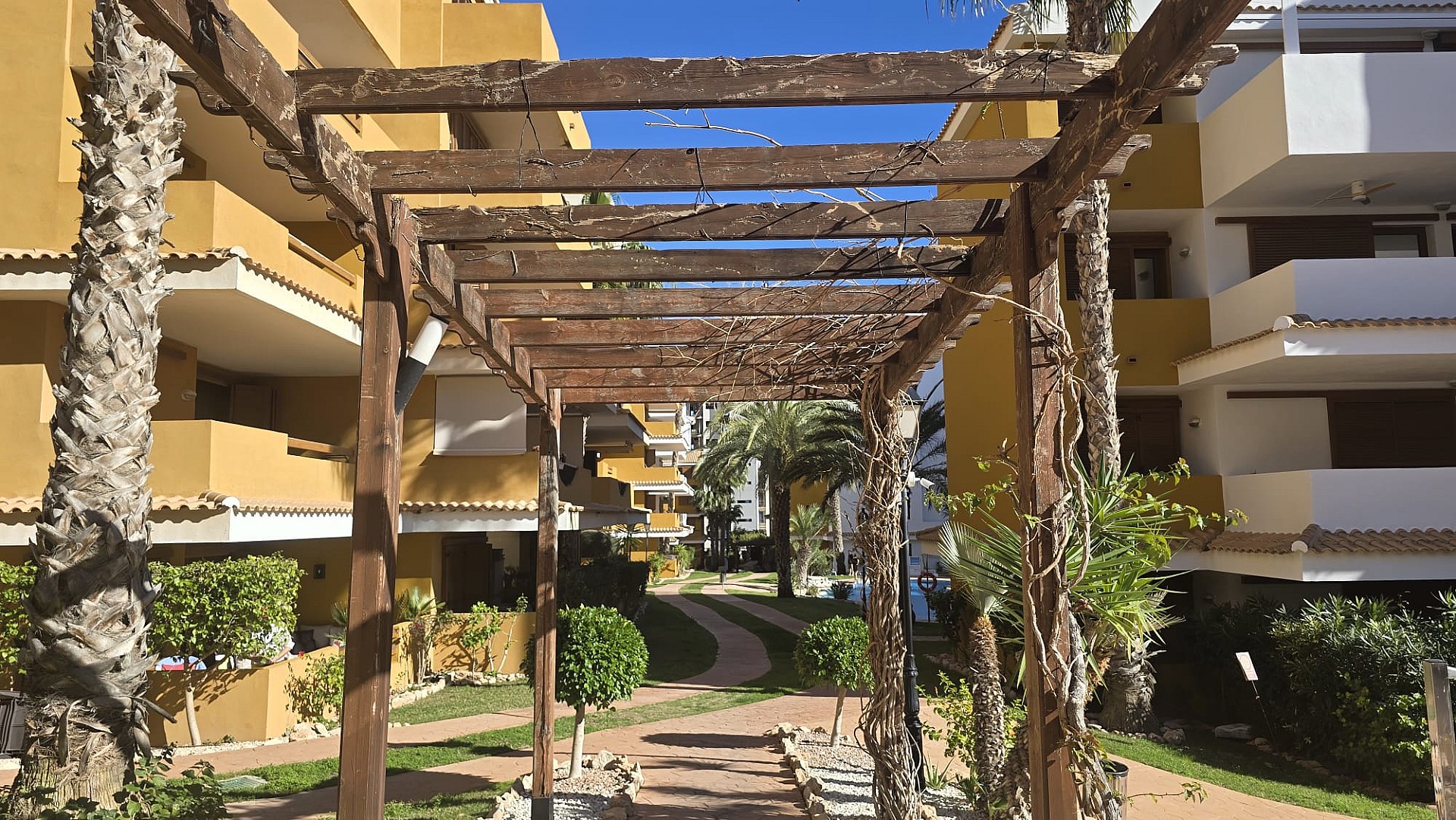 Dining area in apartment for sale in Punta Prima