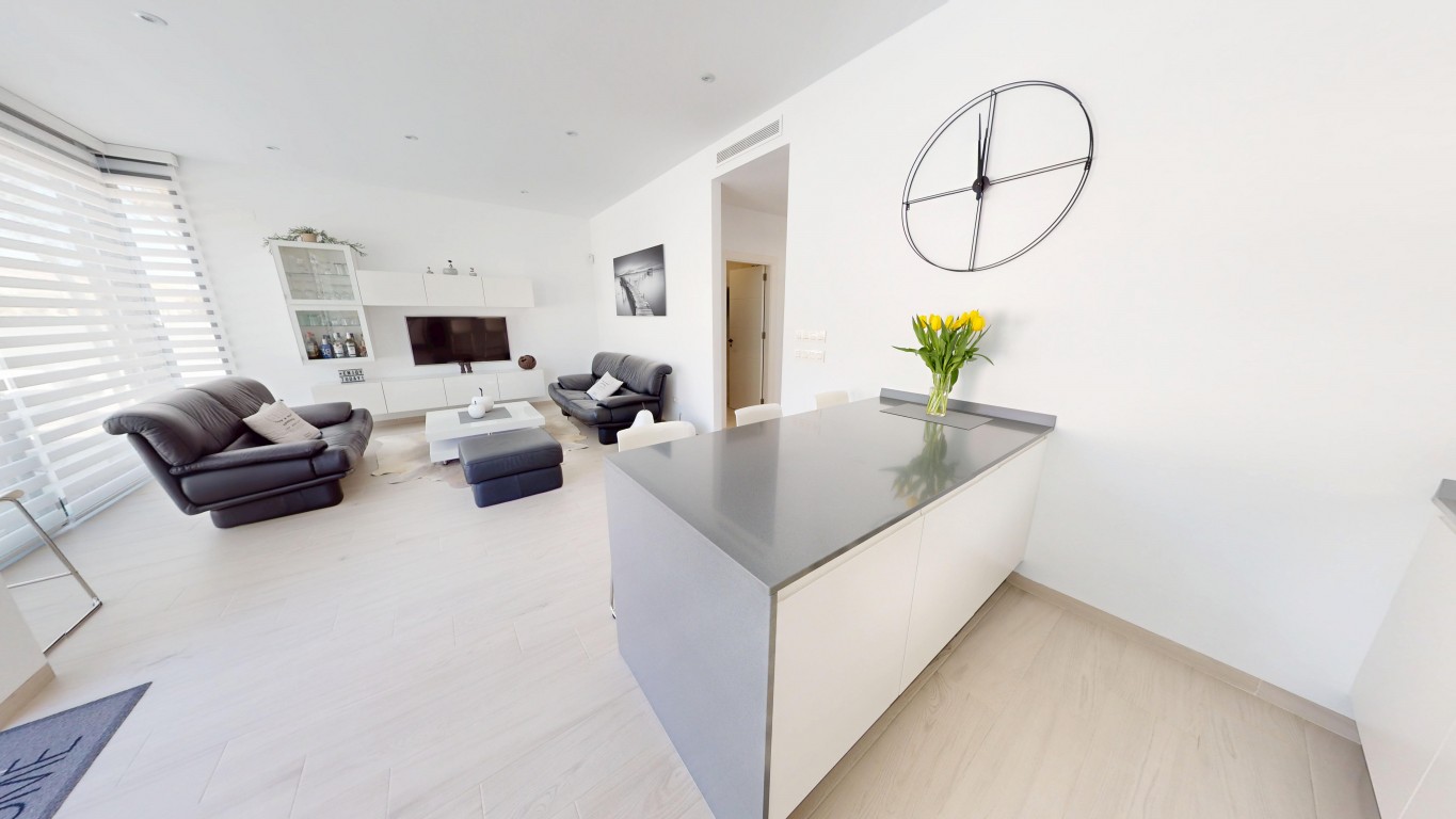 Living room in villa for sale in Los Alcazares