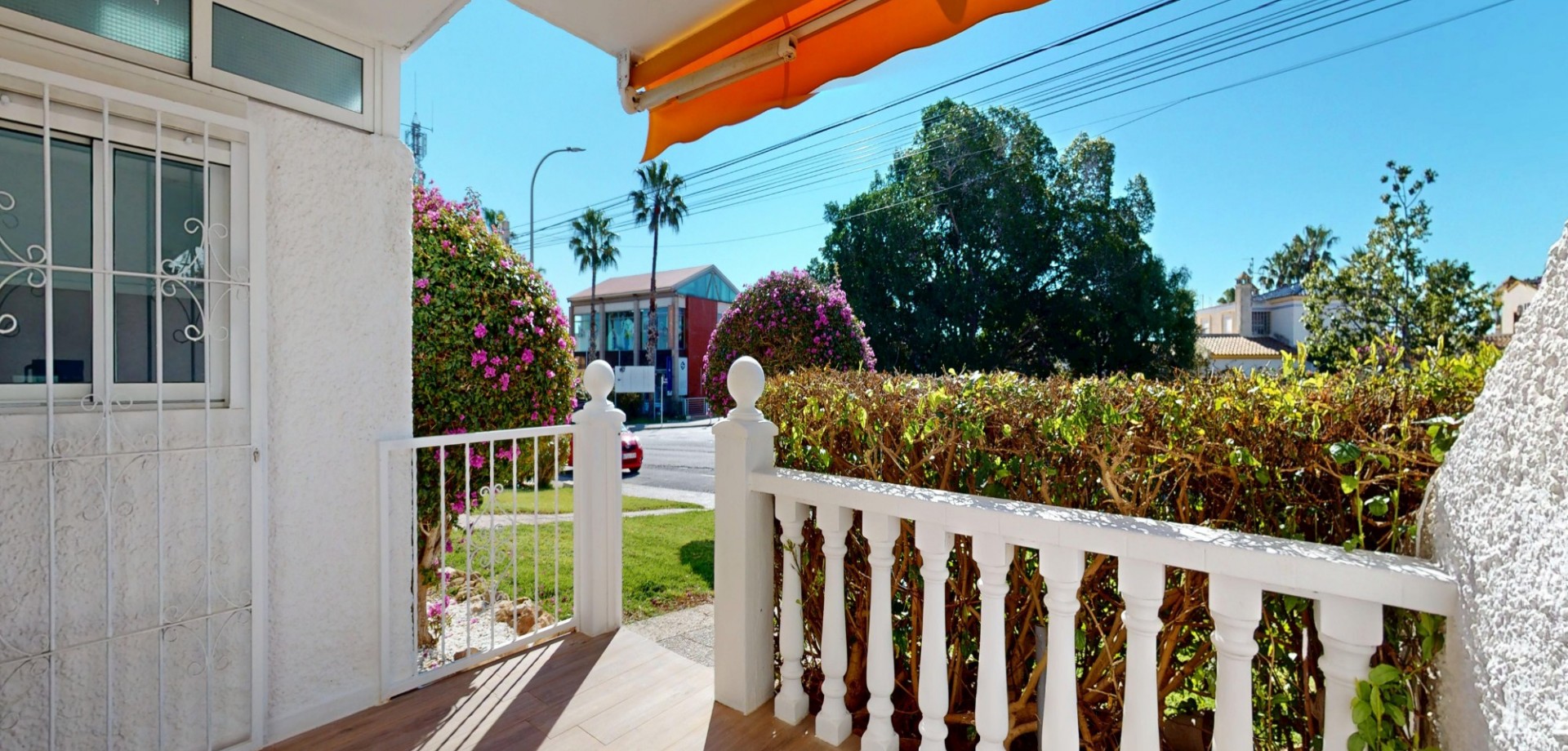 Pool area in apartment for sale in Orihuela Costa