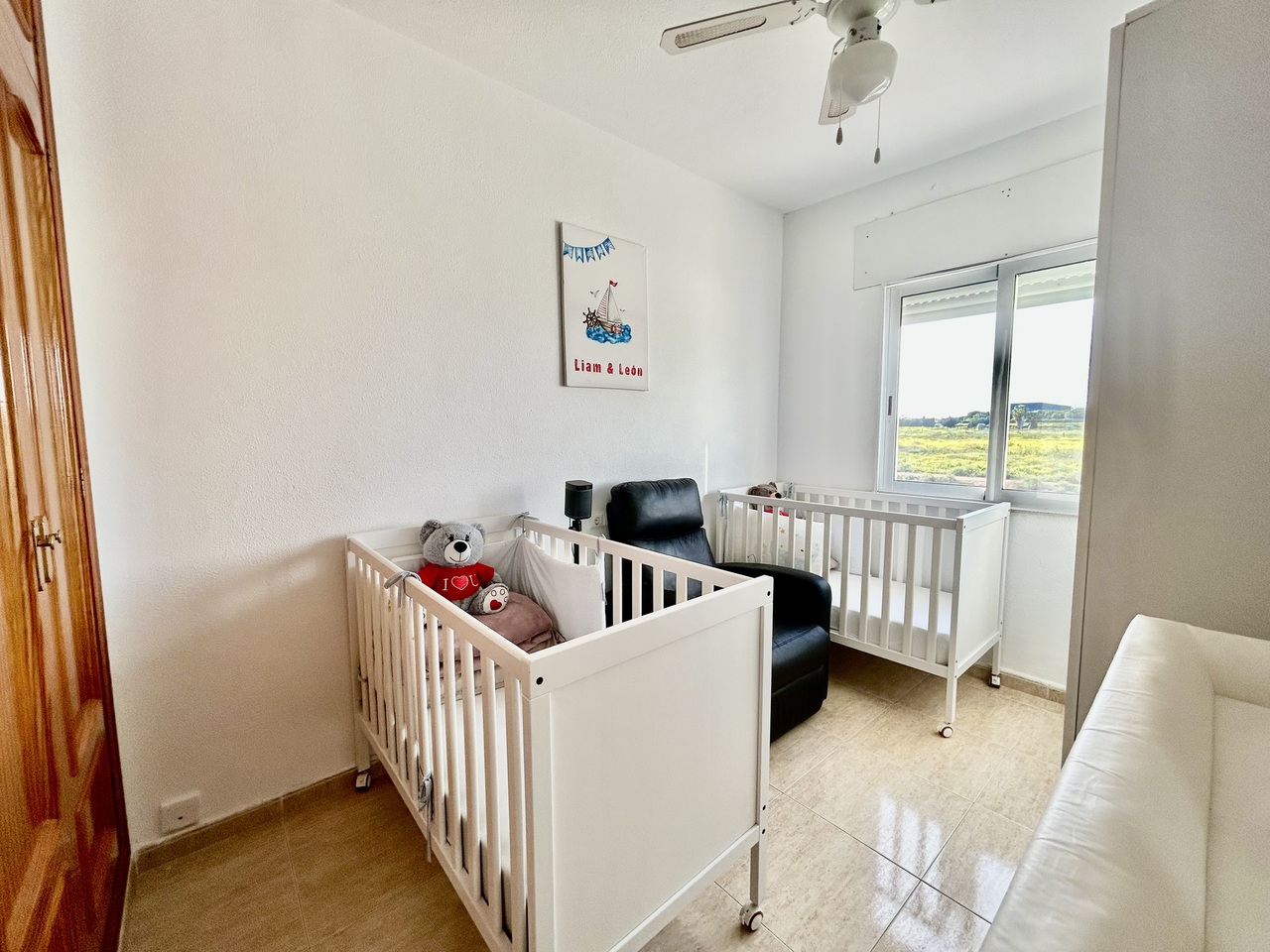Master bedroom in terraced for sale in San Javier
