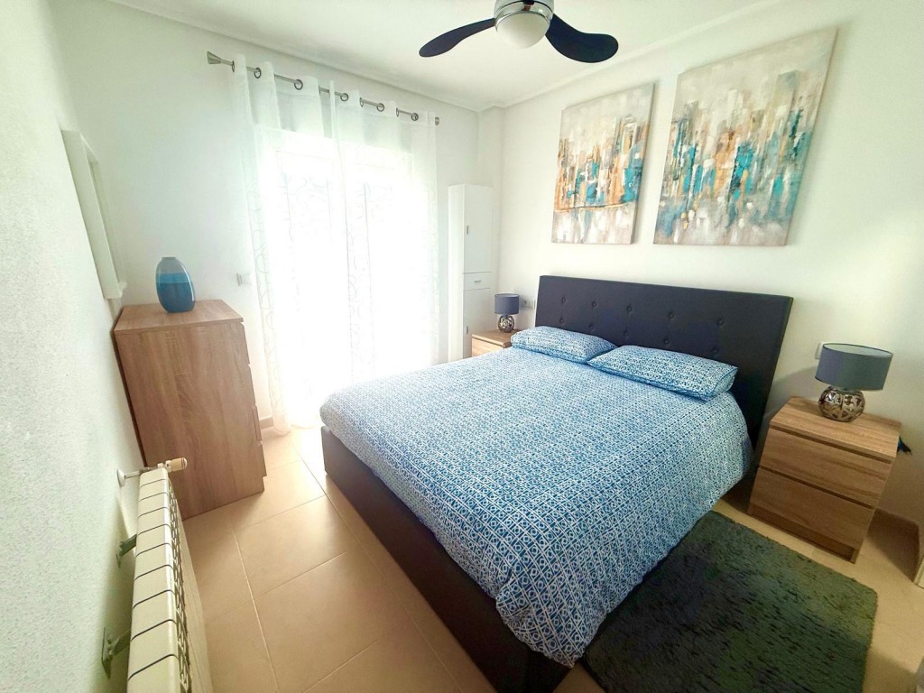 Garden in penthouse for sale in Hacienda Riquelme Golf Resort