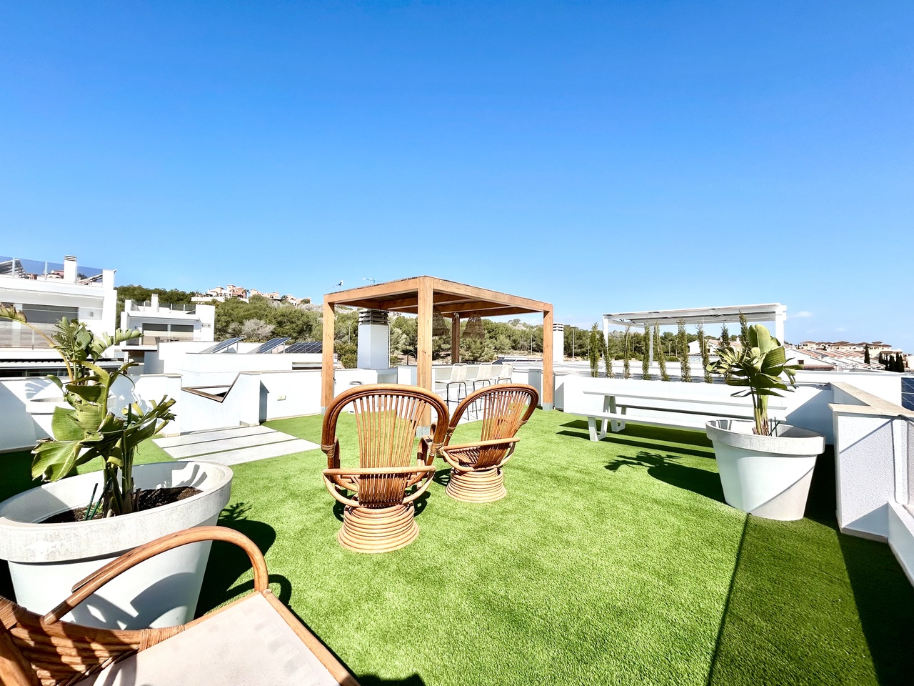 Living room in villa for sale in San Miguel de Salinas