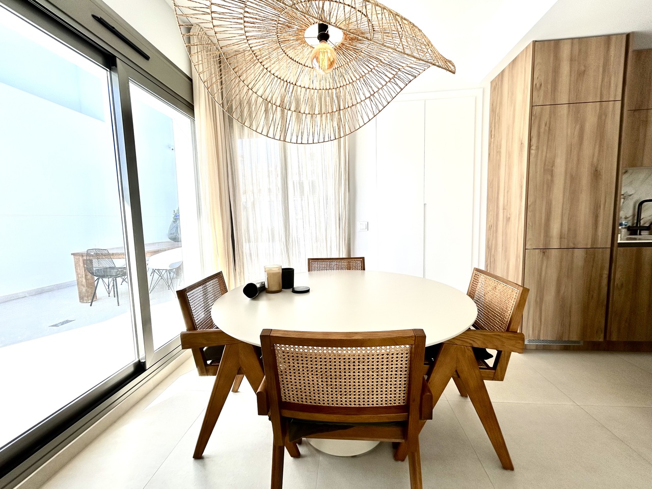Terrace in villa for sale in San Miguel de Salinas