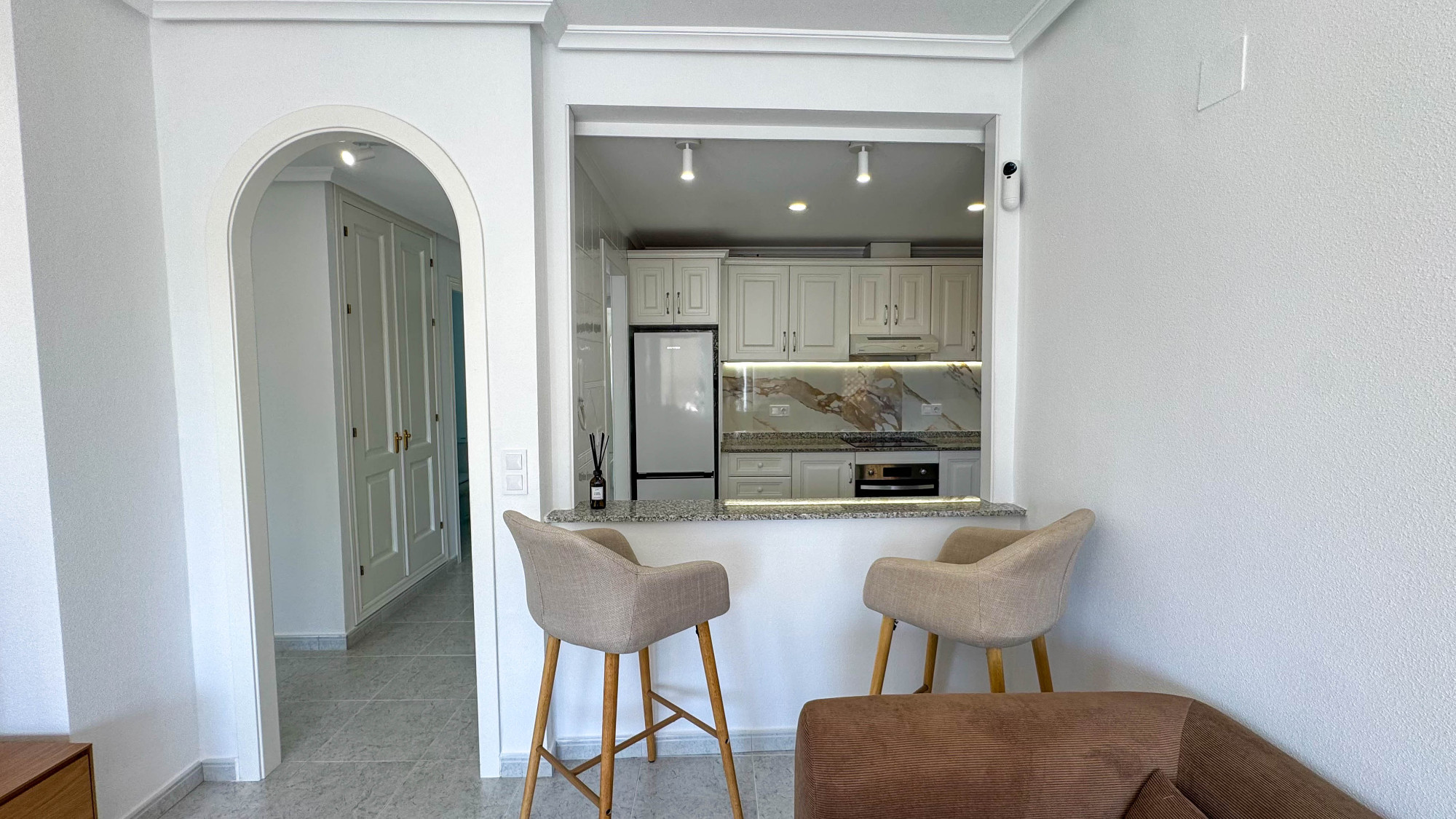 Garden in apartment for sale in Orihuela Costa