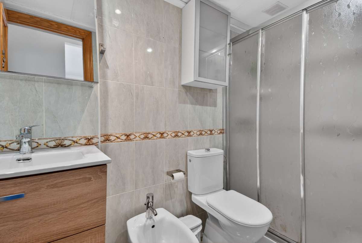 Pool area in apartment for sale in Lo Pagan