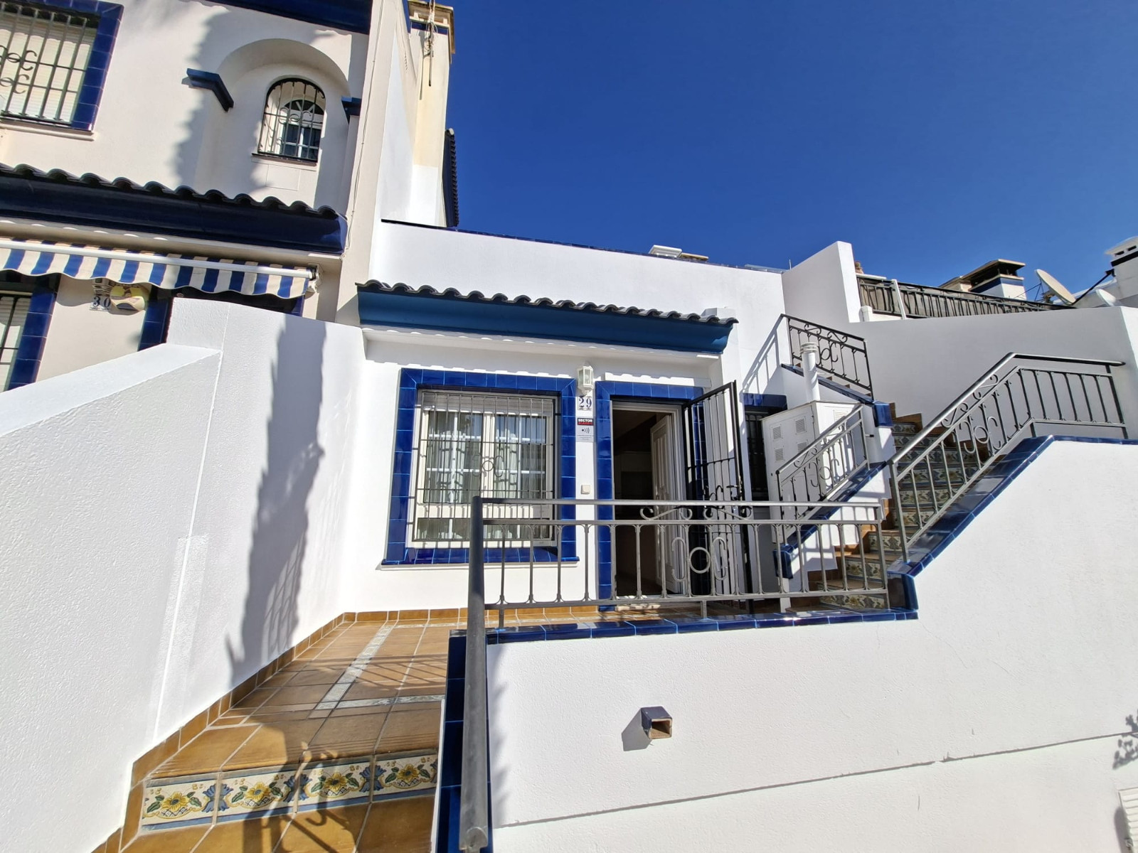 Dining area in bungalow for sale in Villamartin