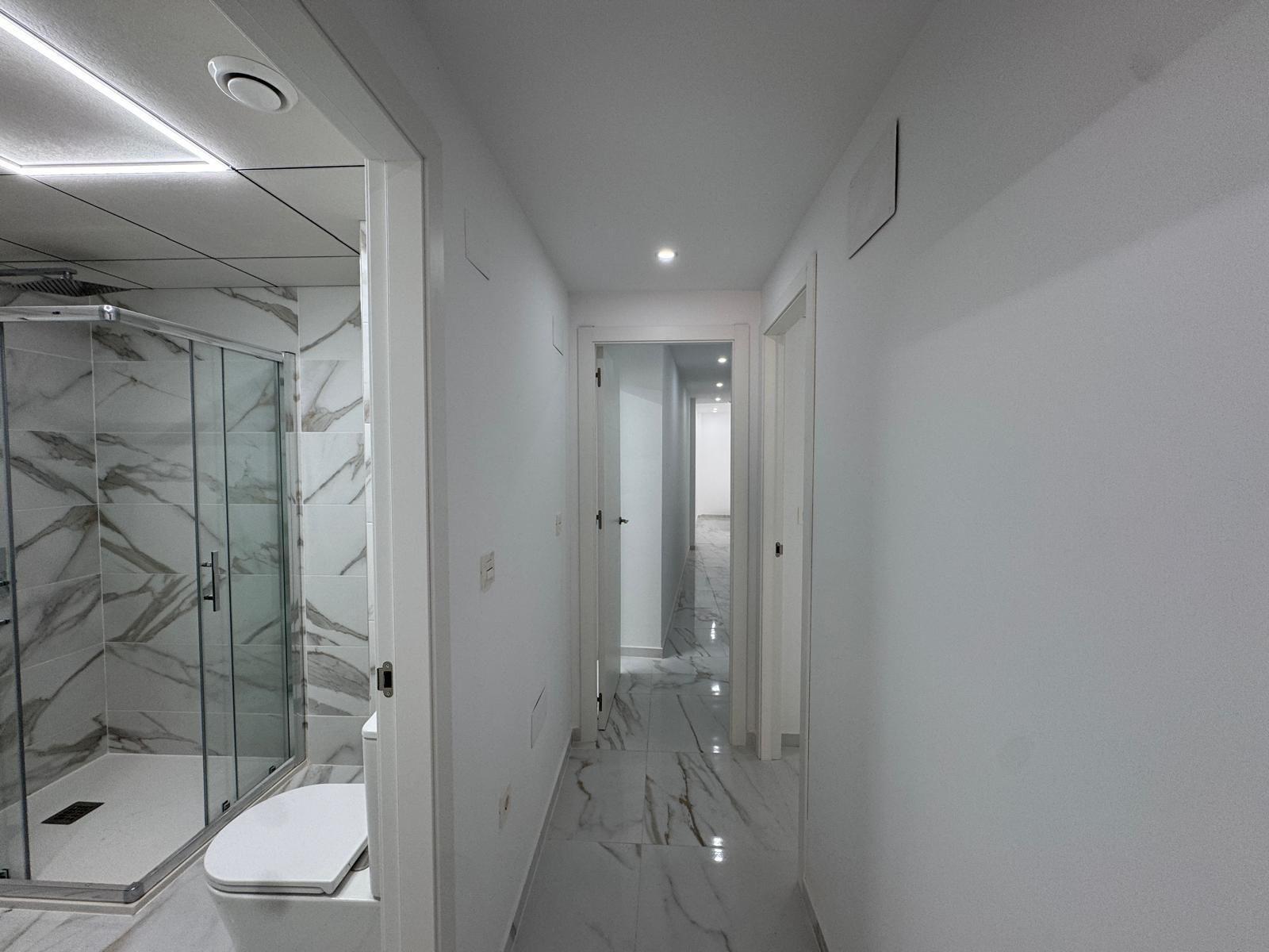Bathroom in apartment for sale in Torrevieja