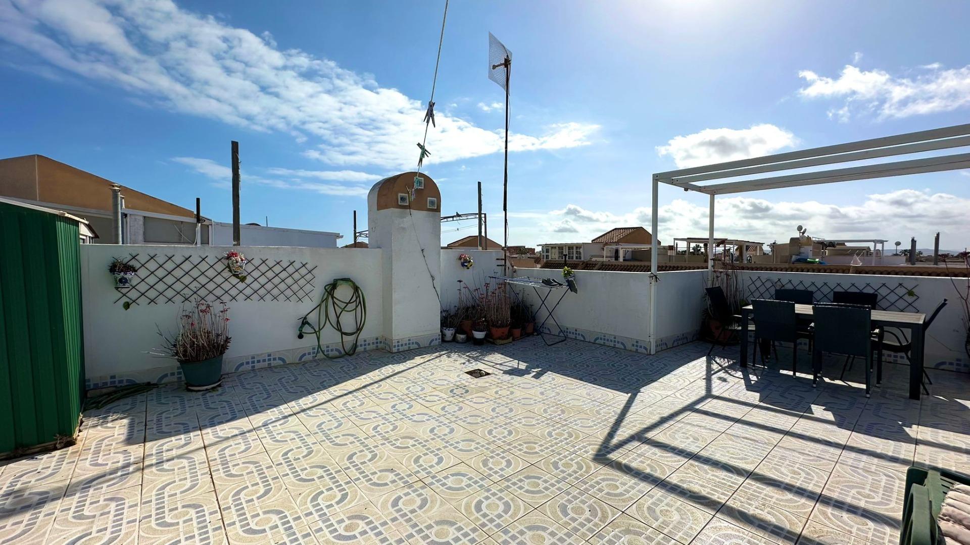 Exterior view in bungalow for sale in Torrevieja