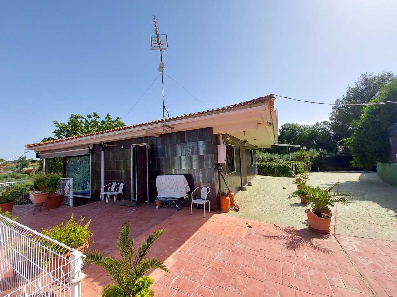 Exterior view in villa for sale in Murcia