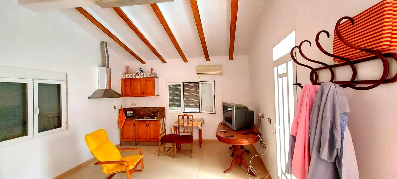 Dining area in villa for sale in Murcia