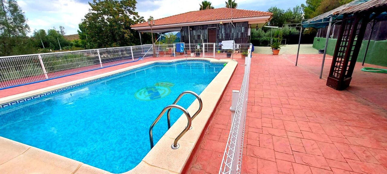Large Detached Country Property with Under Build and Separate Casita, Garage with Several Covered Pa