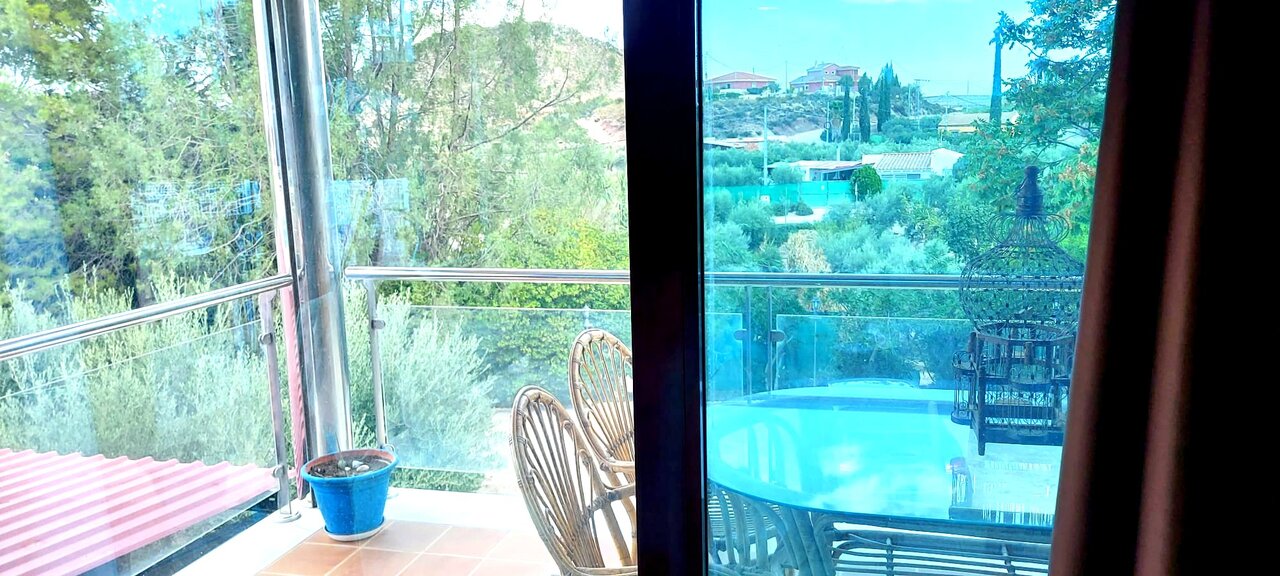 Exterior view in villa for sale in Murcia