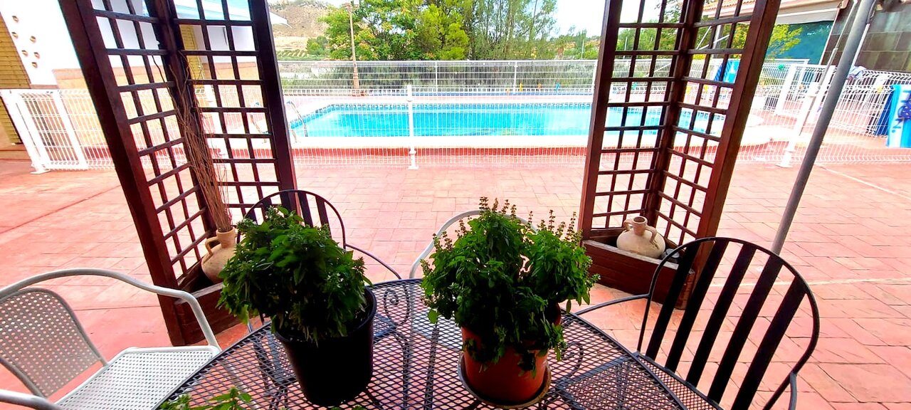Terrace in villa for sale in Murcia