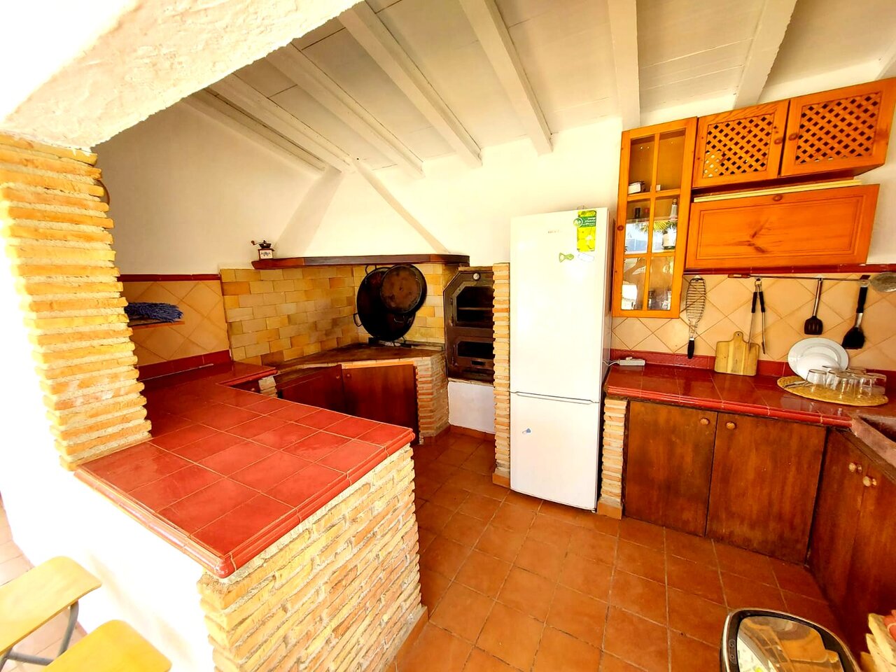 Dining area in villa for sale in Murcia