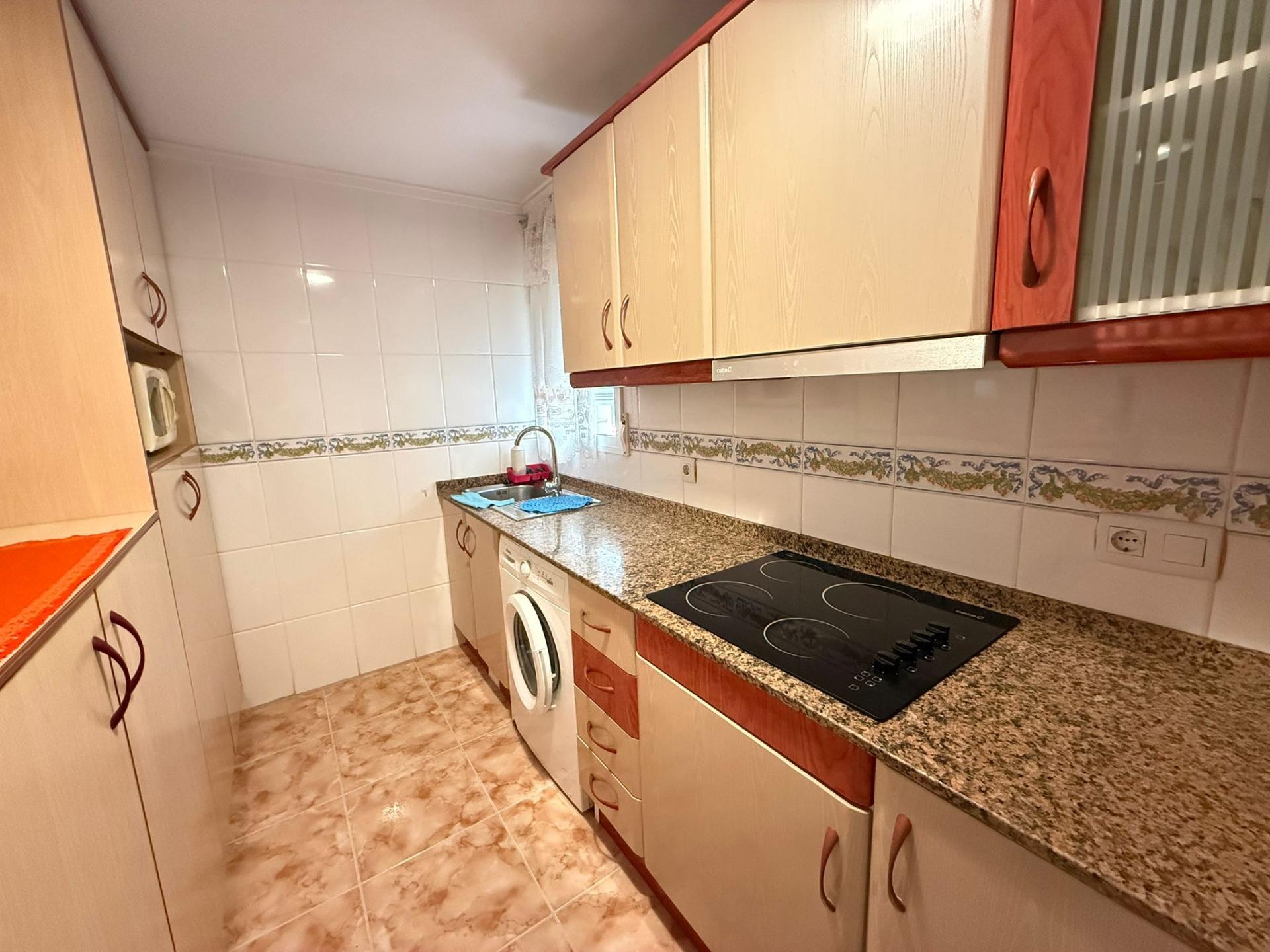 2-bedroom apartment with a terrace and side sea views in Torrevieja Just 100 meters from the sea, in