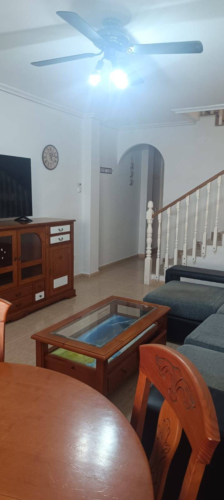 Pool area in terraced for sale in San Pedro del Pinatar