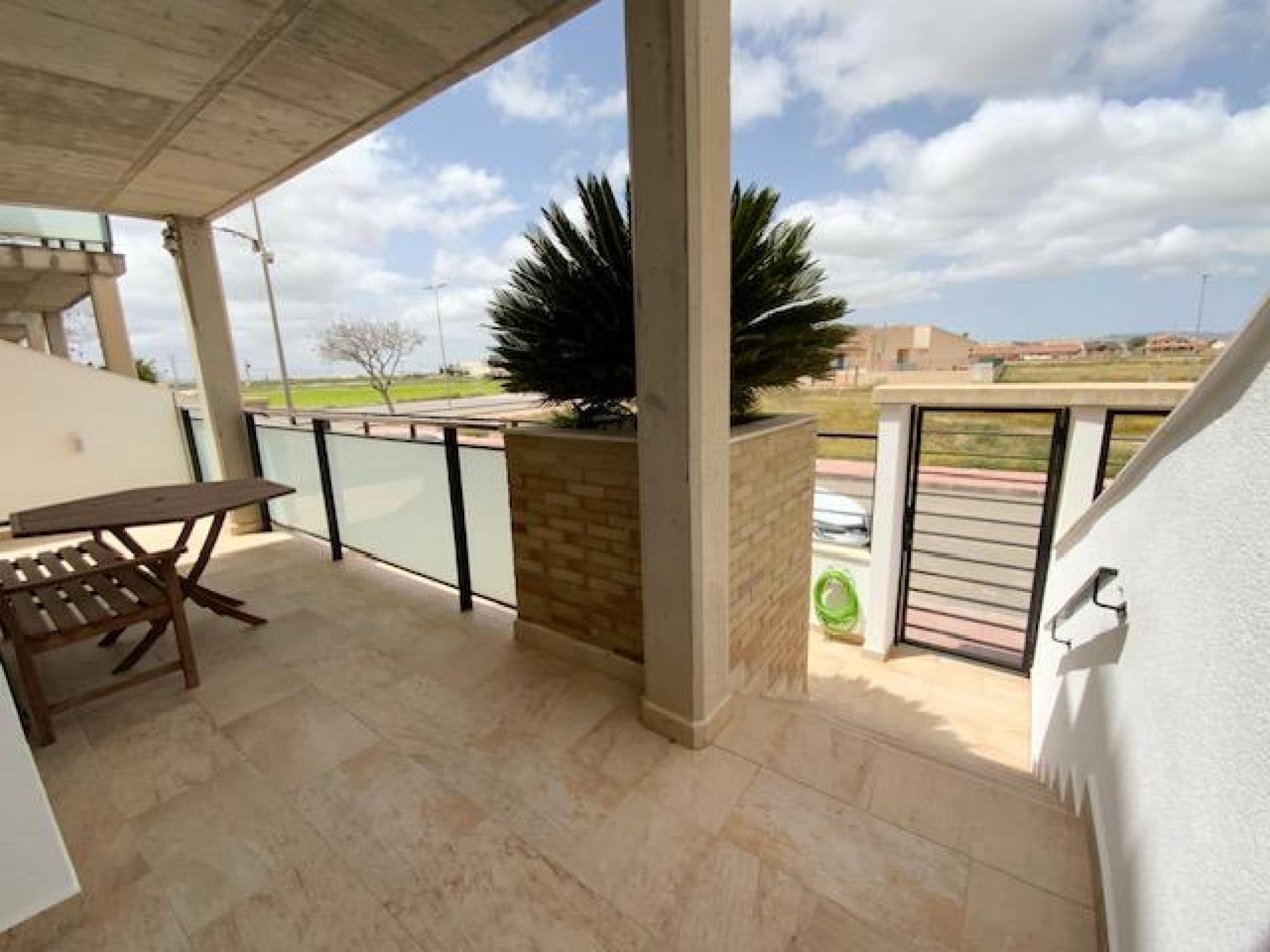 Pool area in villa for sale in Roldan