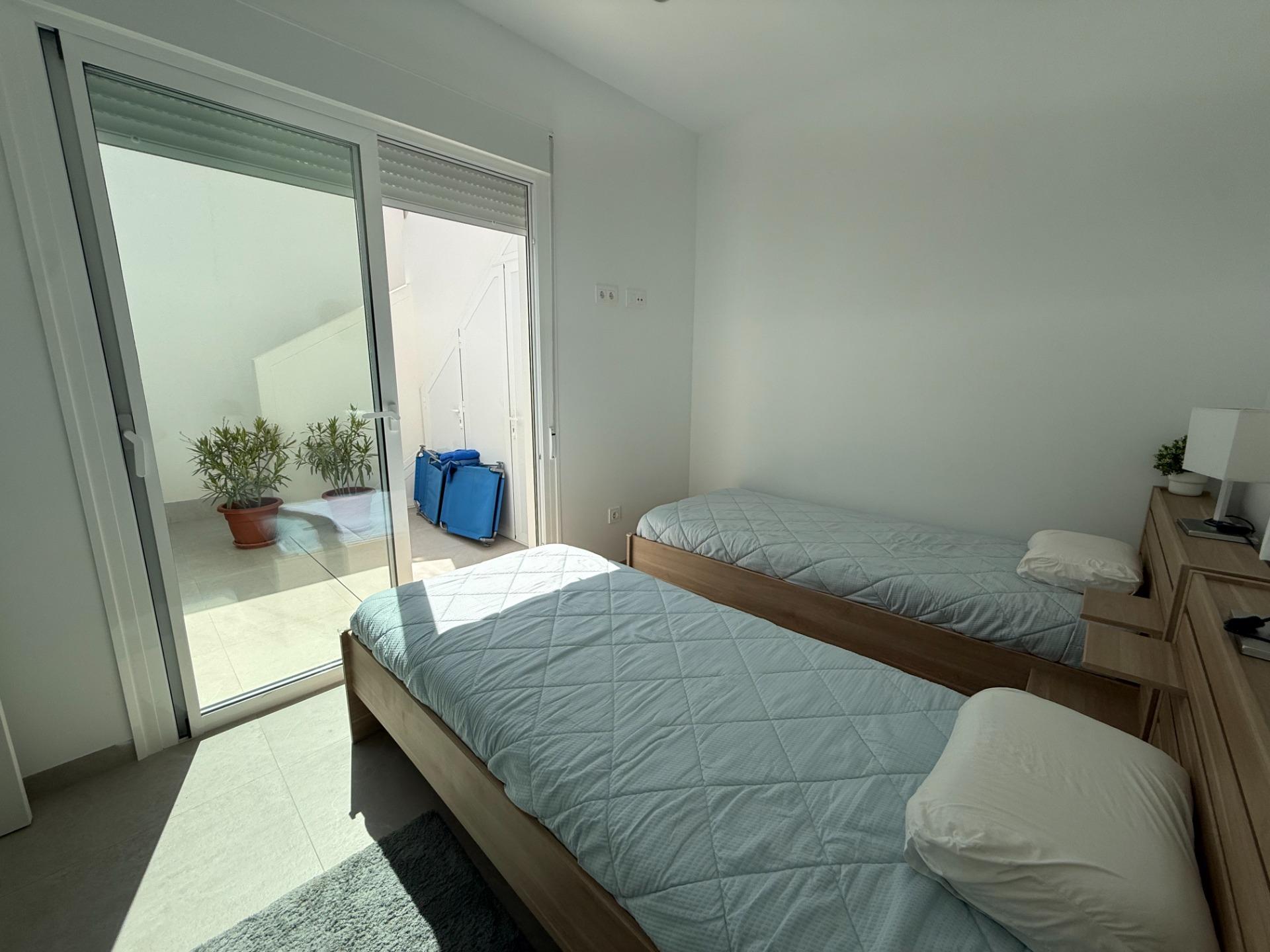 Master bedroom in villa for sale in Torre Pacheco
