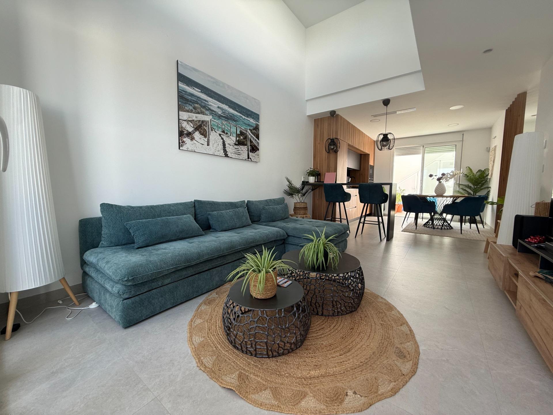 Pool area in villa for sale in Torre Pacheco