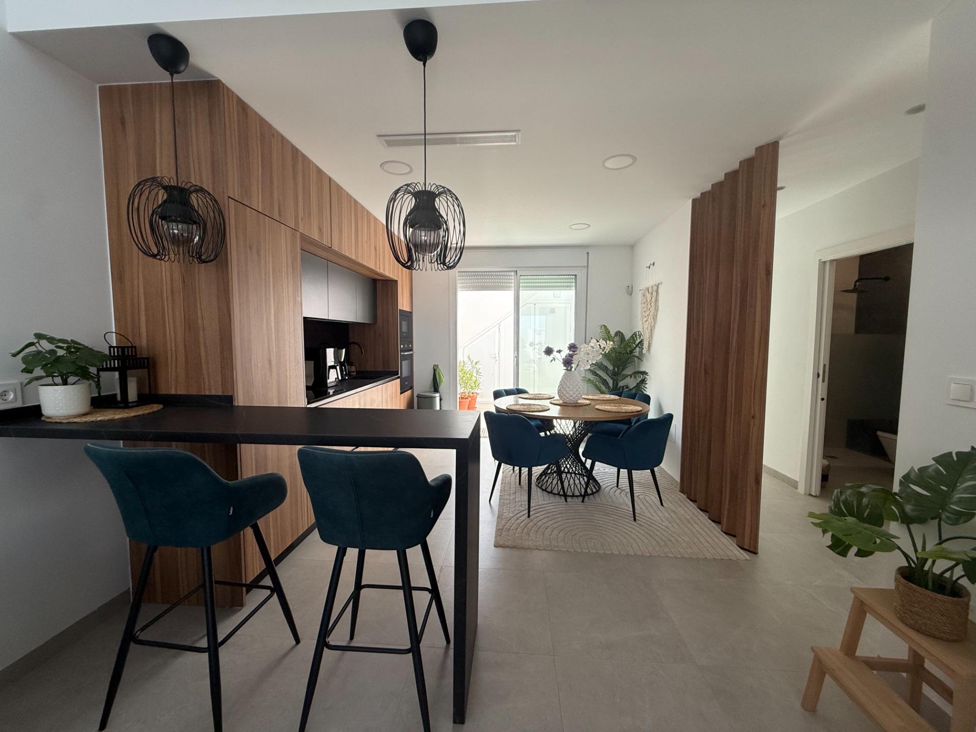 Dining area in villa for sale in Torre Pacheco