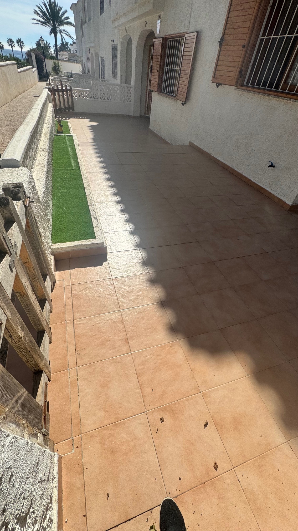 Pool area in terraced for sale in Orihuela Costa
