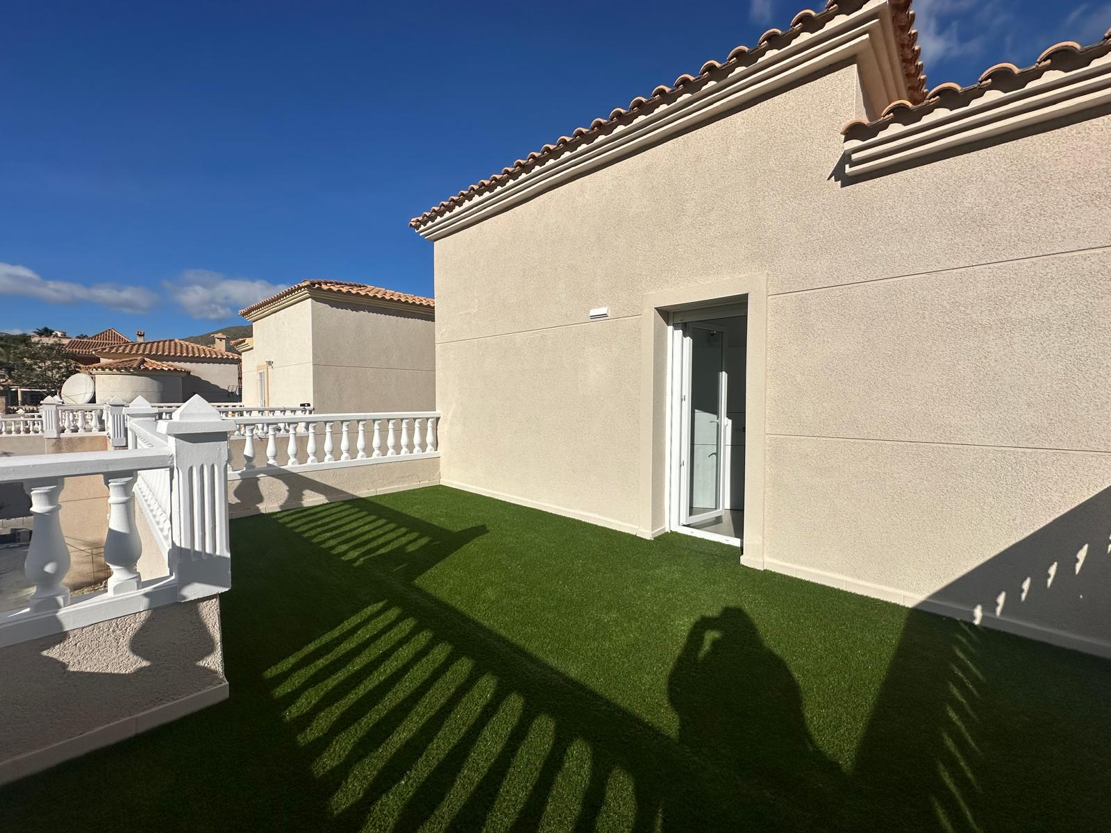 Living room in villa for sale in El Campello