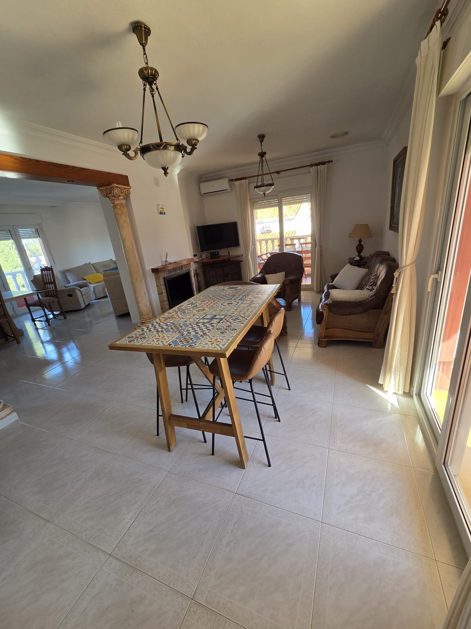 Bedroom in villa for sale in Alicante