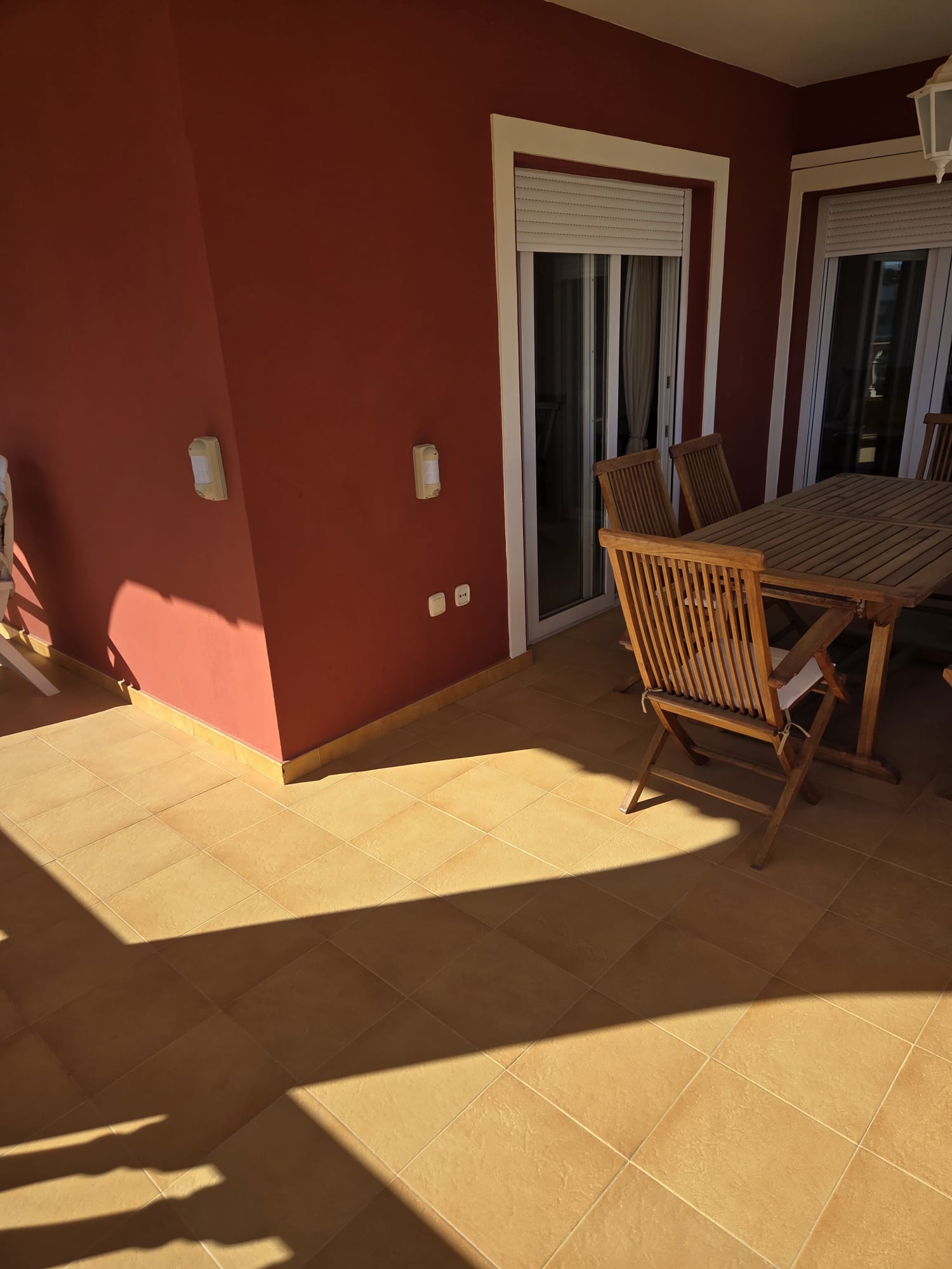 Master bedroom in villa for sale in Alicante