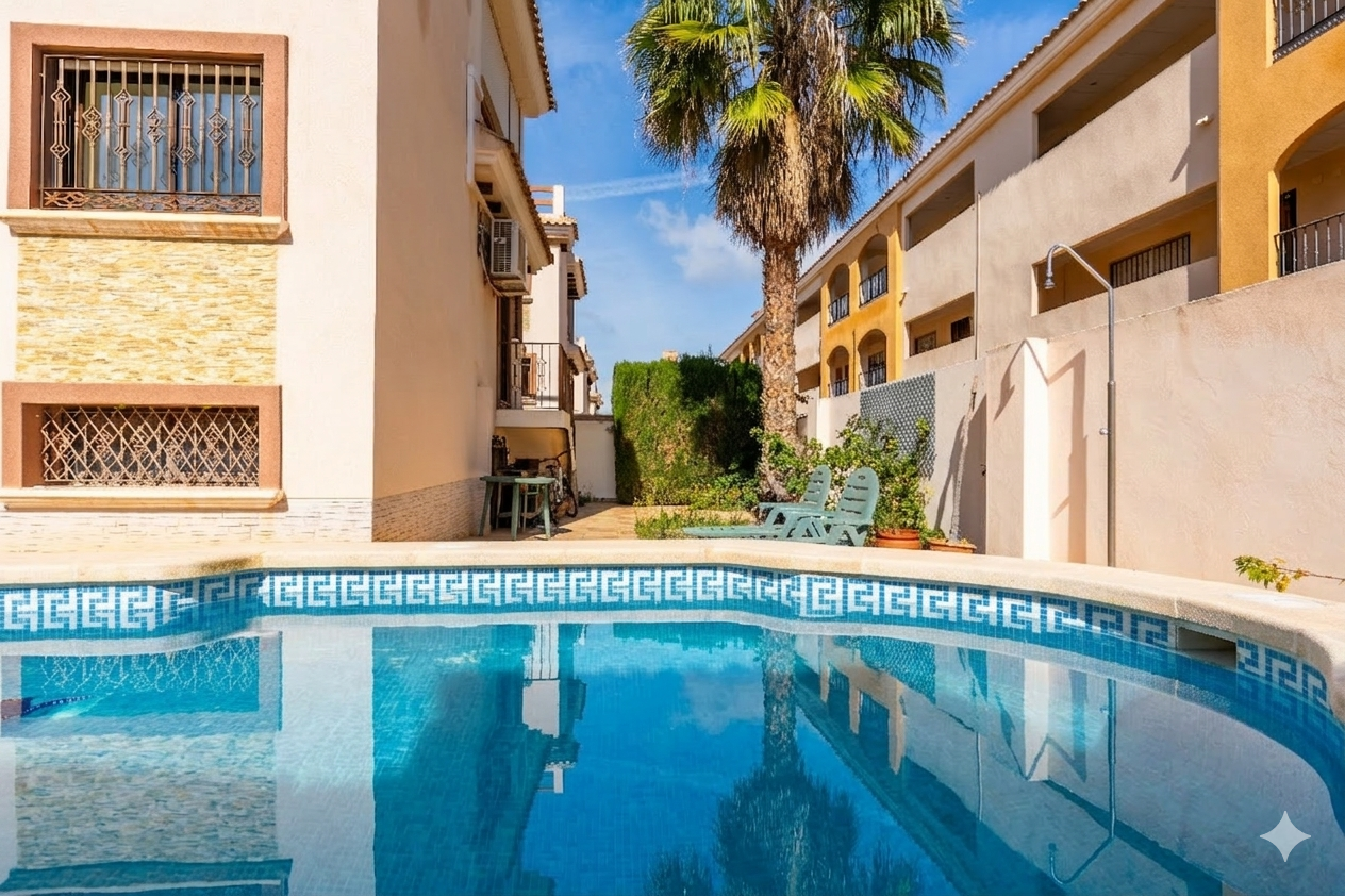 Kitchen in villa for sale in Orihuela Costa