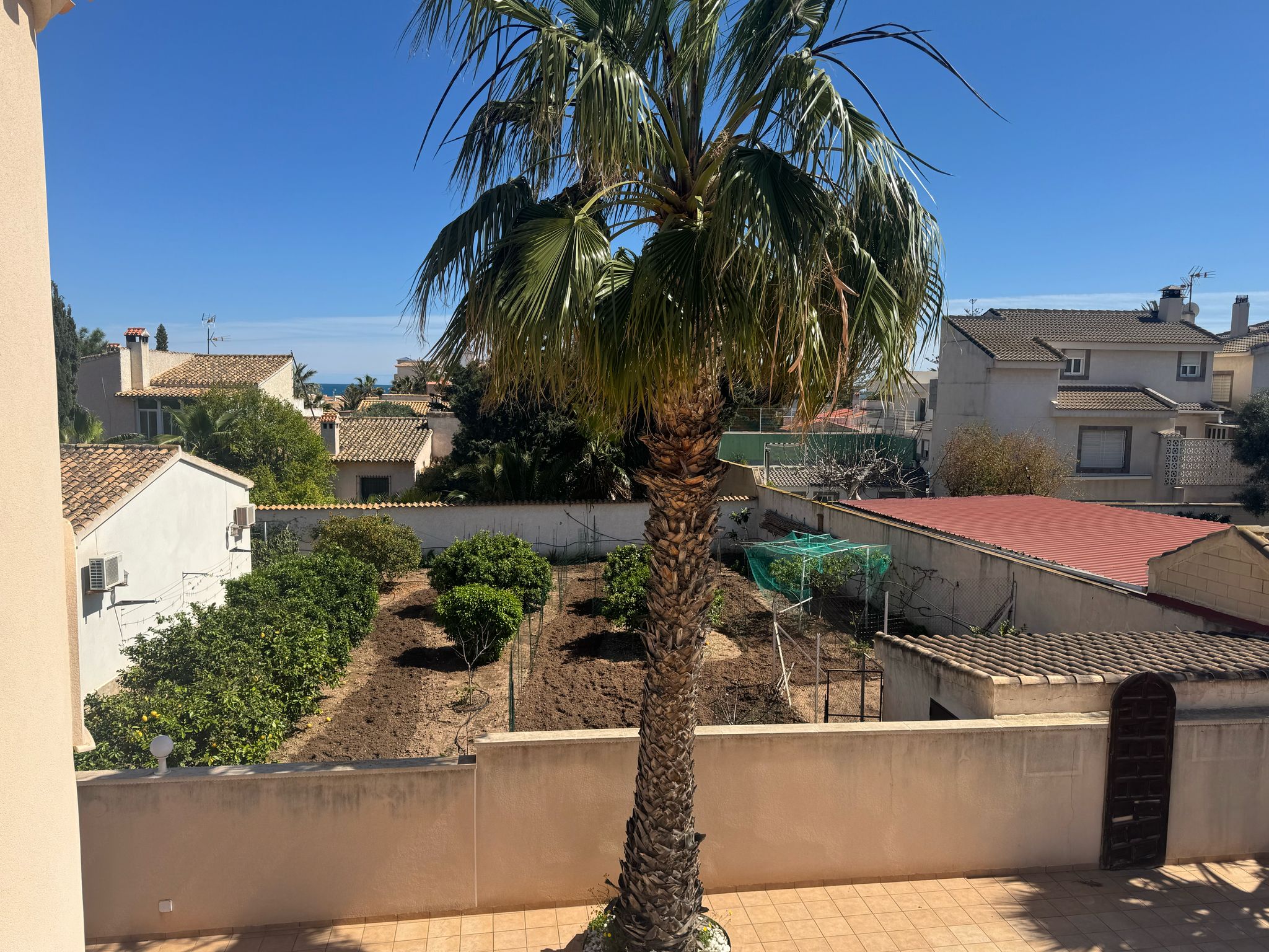 Master bedroom in villa for sale in Orihuela Costa