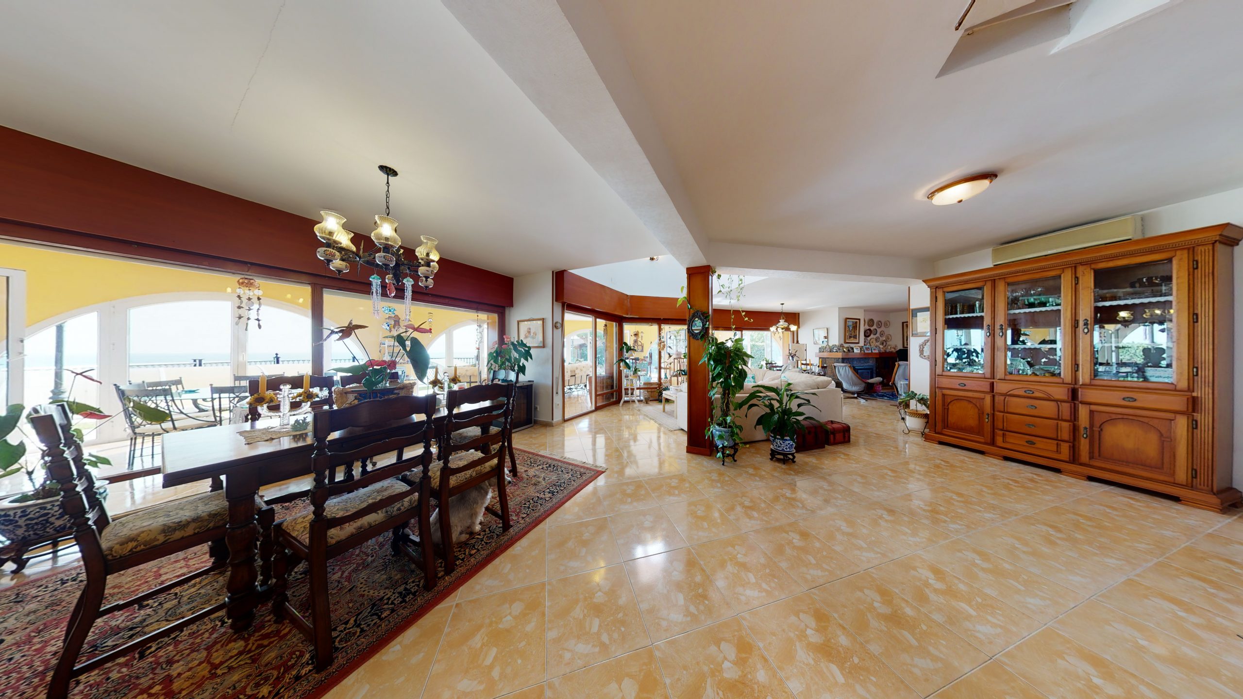 Living room in villa for sale in Orihuela Costa