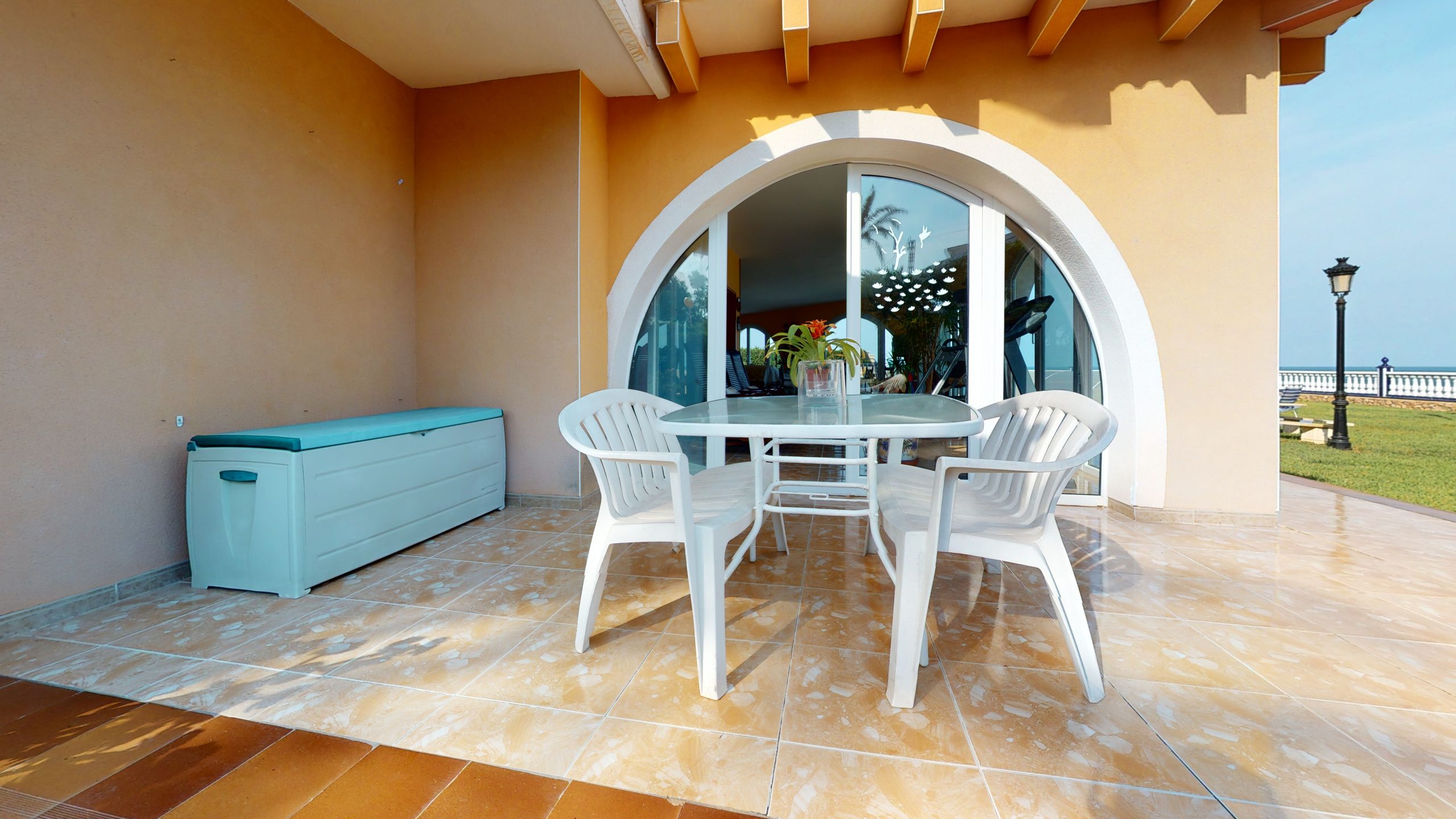 Master bedroom in villa for sale in Orihuela Costa