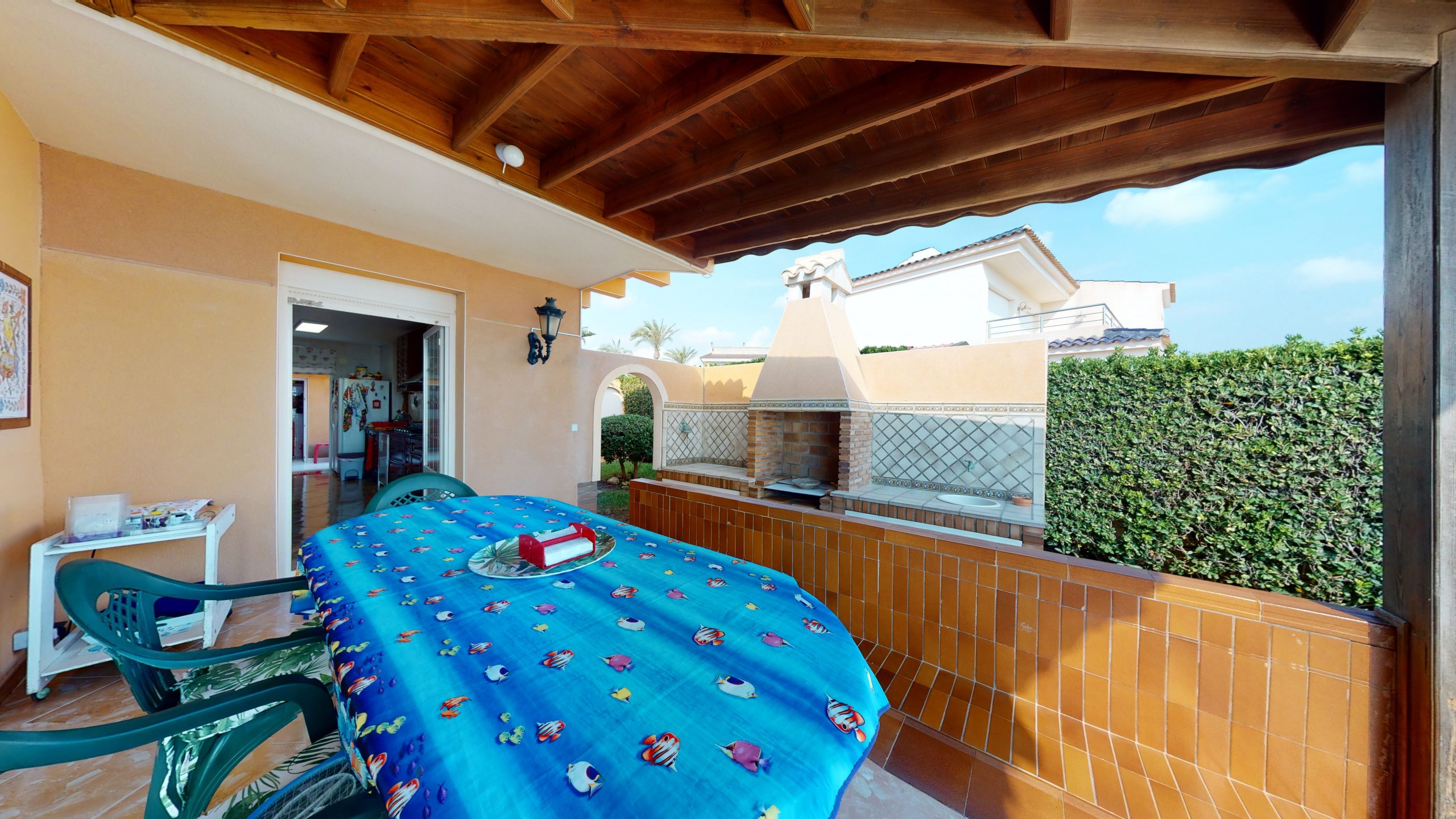 Terrace in villa for sale in Orihuela Costa