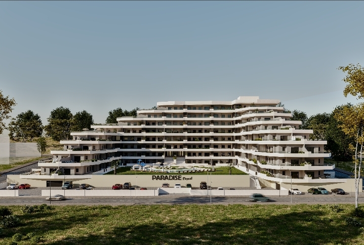 Garden in apartment for sale in San Miguel de Salinas