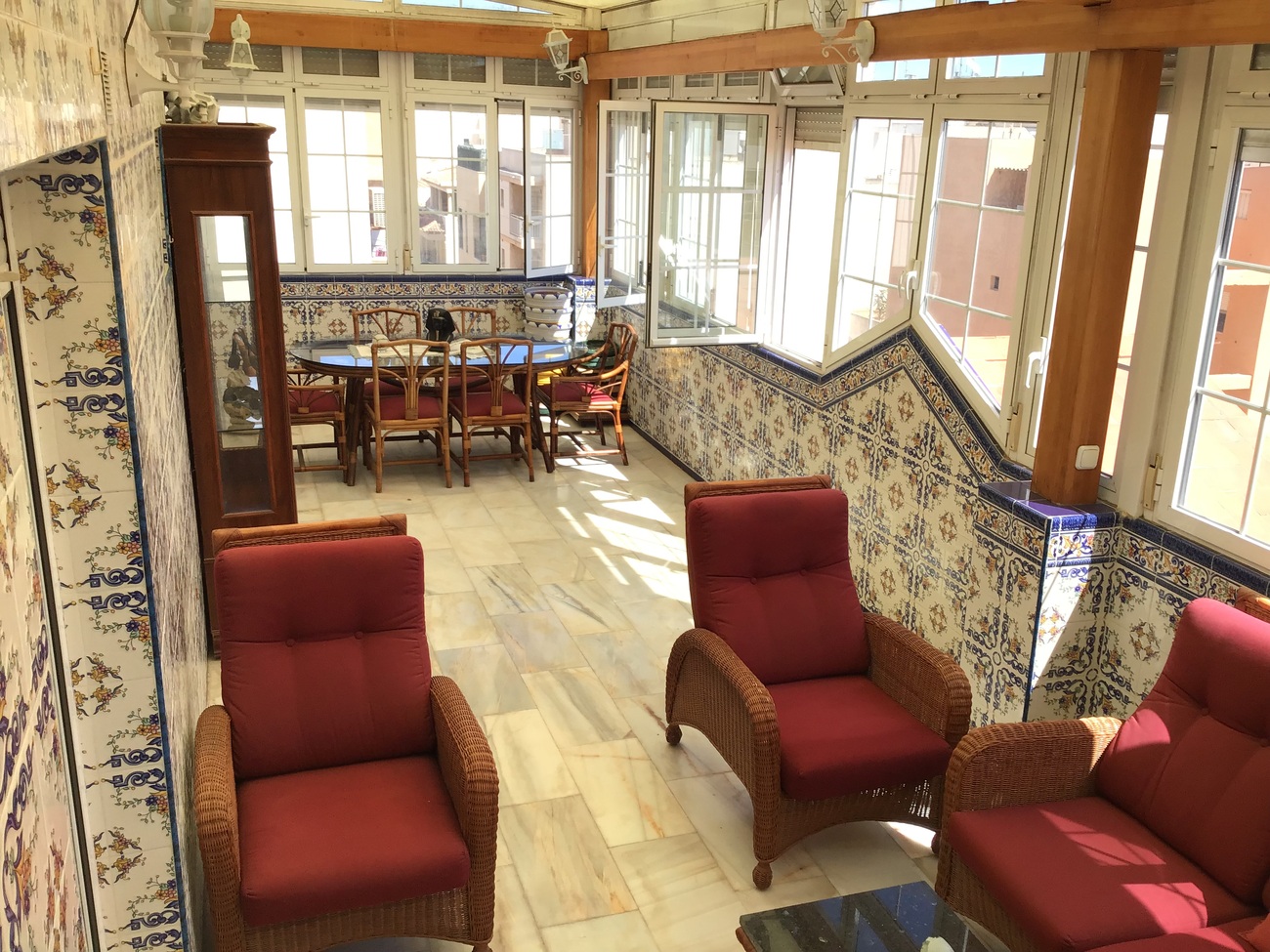 Dining area in apartment for sale in Guardamar del Segura