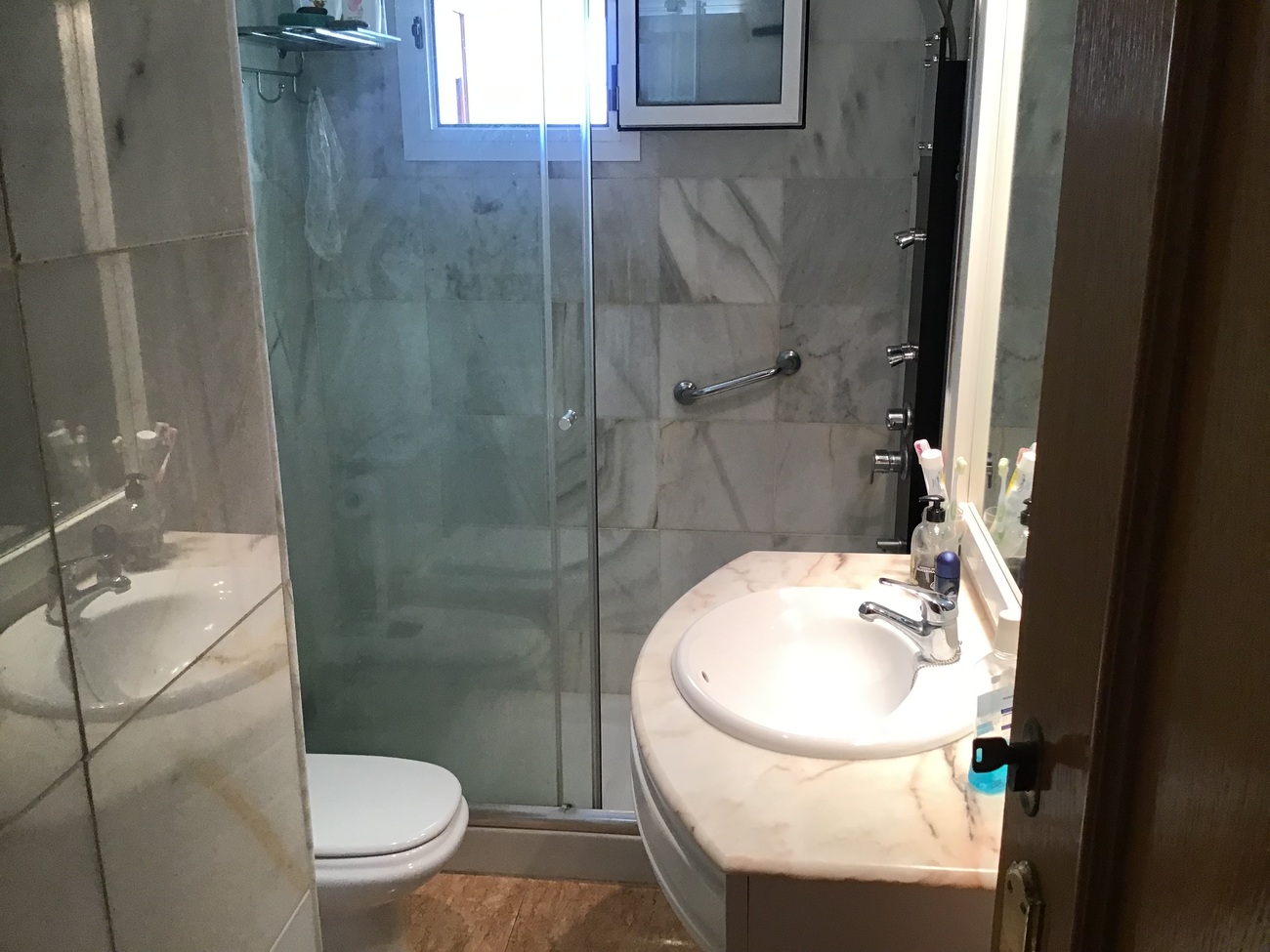 Pool area in apartment for sale in Guardamar del Segura