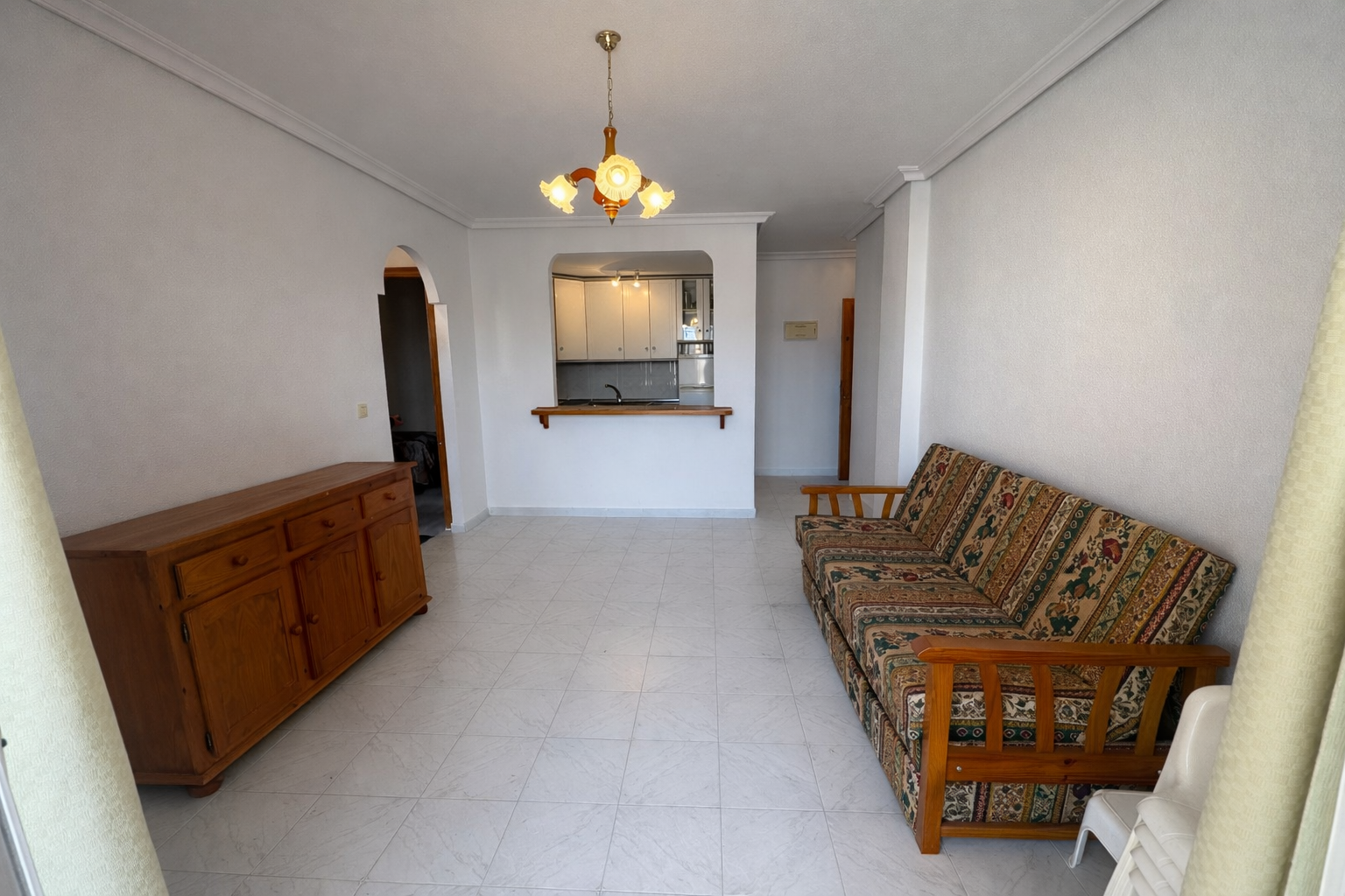 Pool area in penthouse for sale in Torrevieja