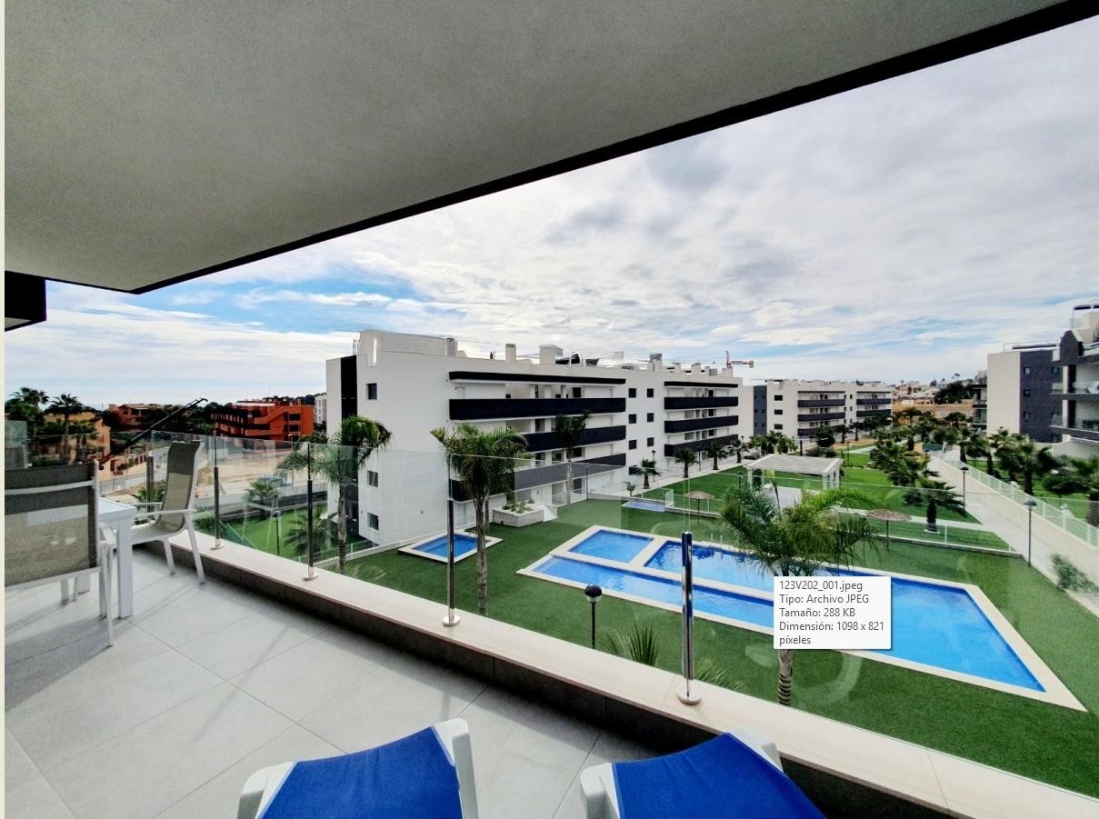 Living room in apartment for sale in Orihuela Costa