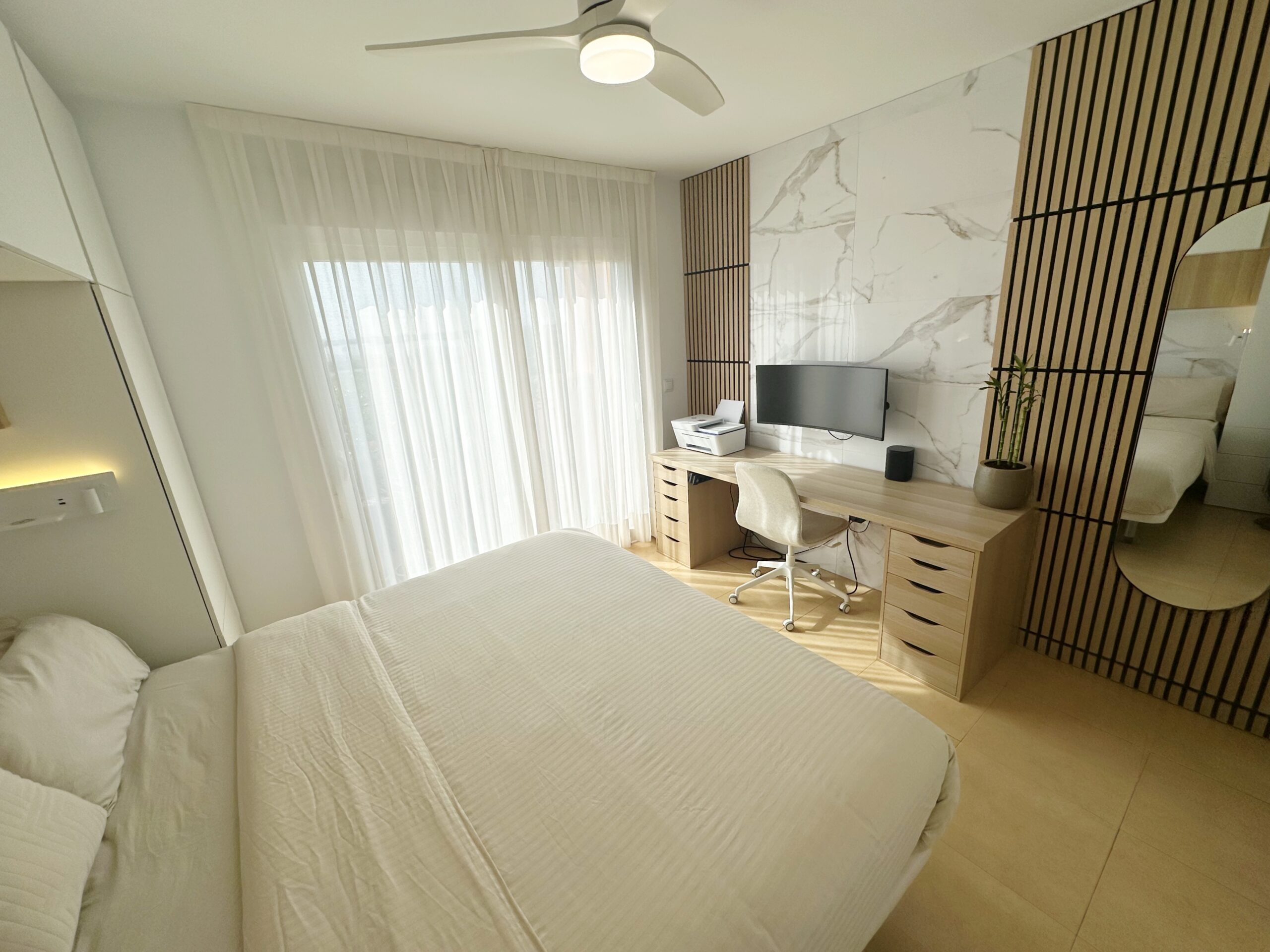 Pool area in apartment for sale in Mar Menor Golf Resort