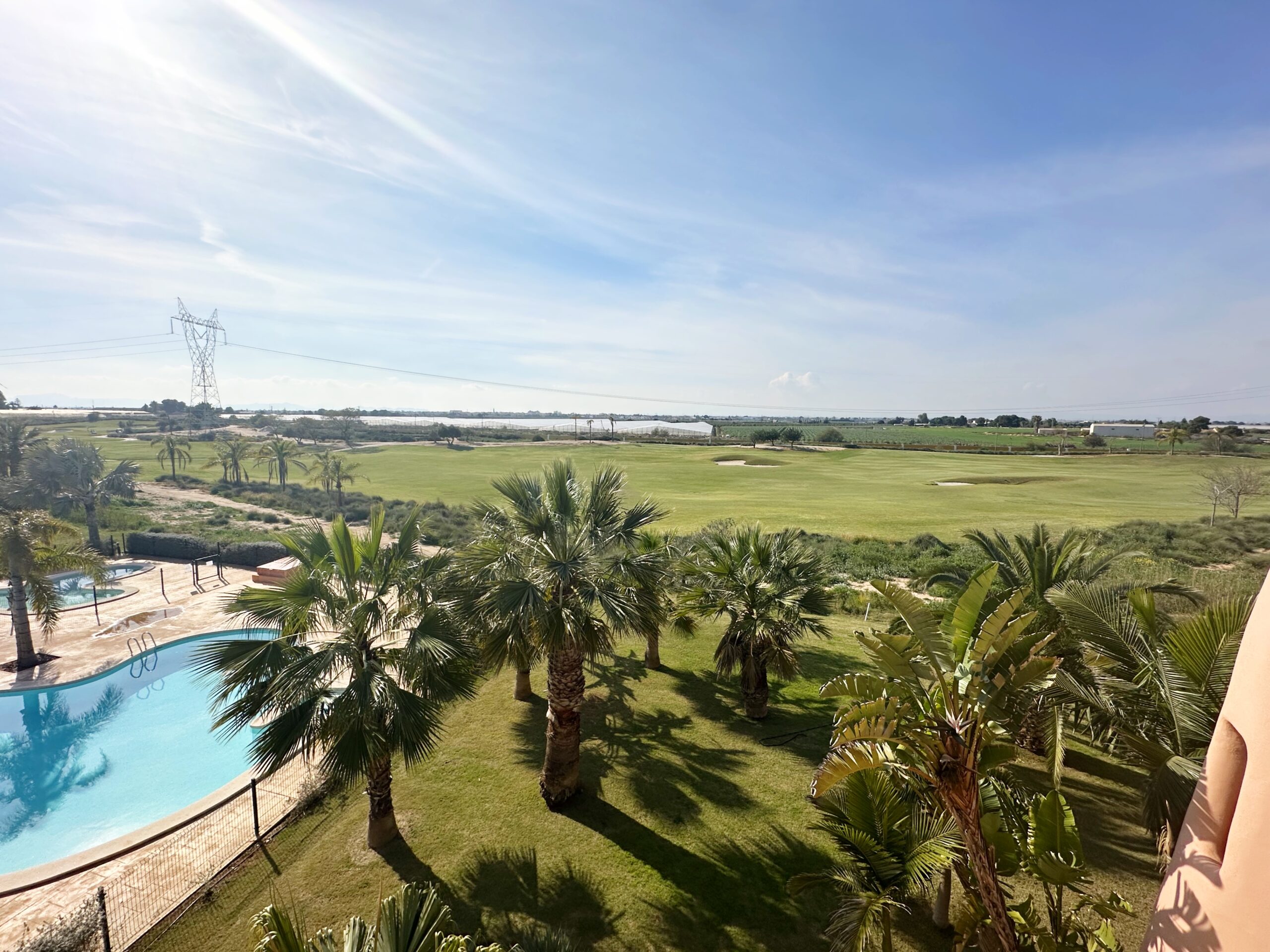 Master bedroom in apartment for sale in Mar Menor Golf Resort