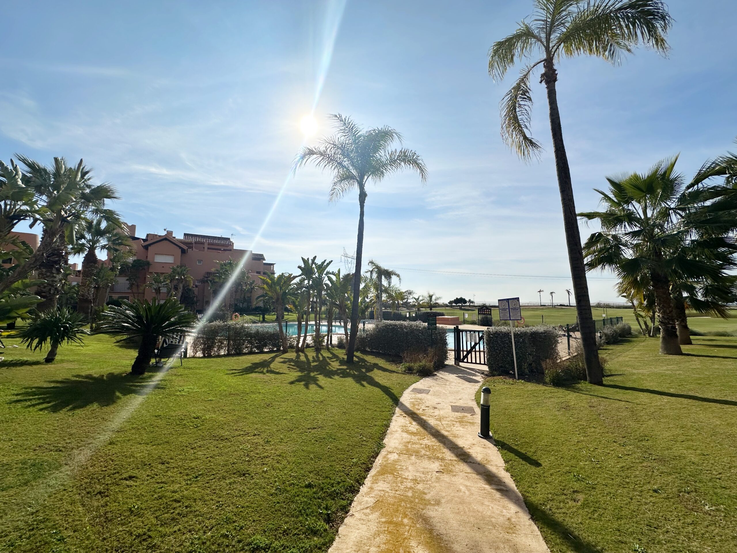 Terrace in apartment for sale in Mar Menor Golf Resort