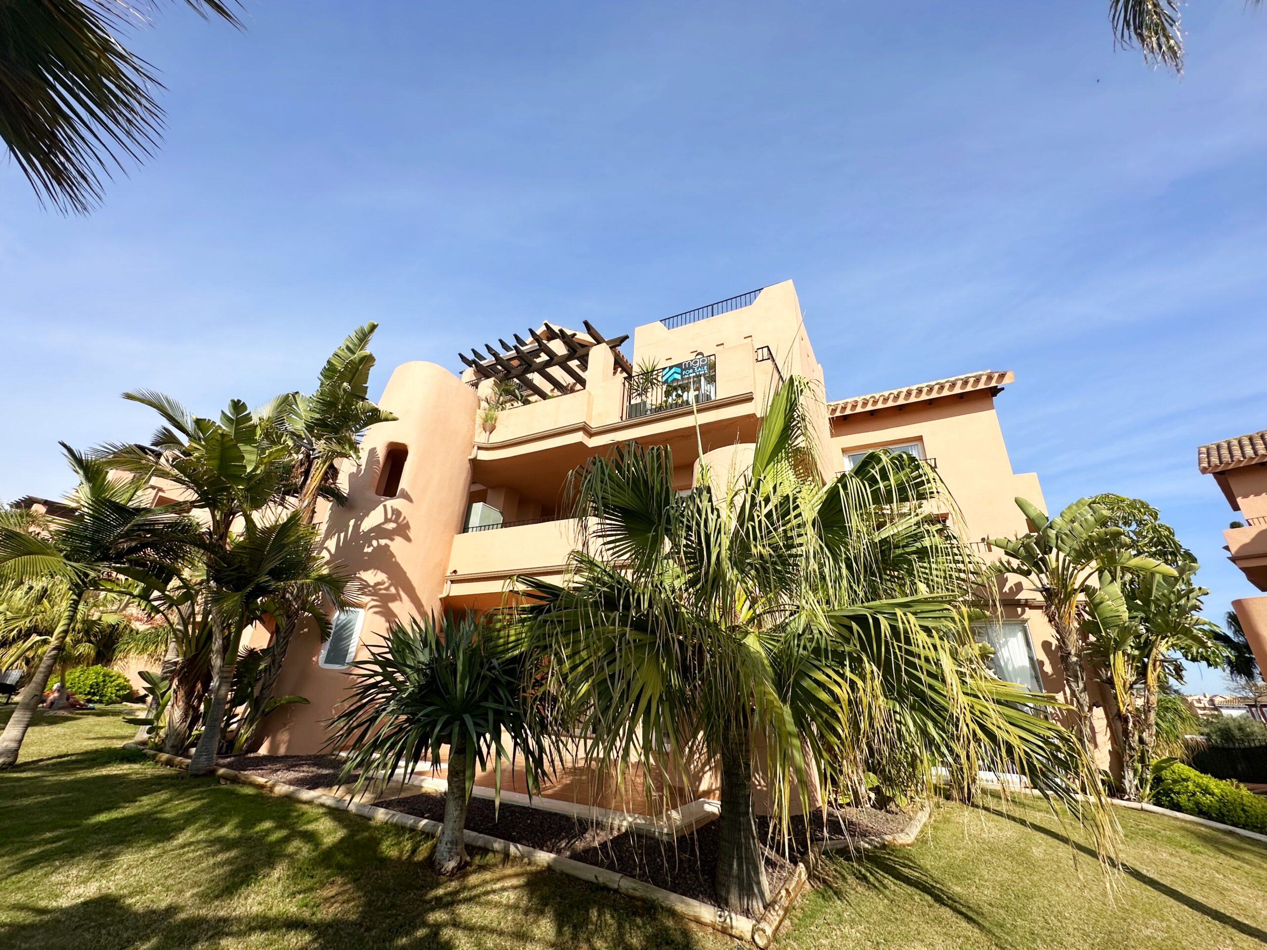 Garden in apartment for sale in Mar Menor Golf Resort