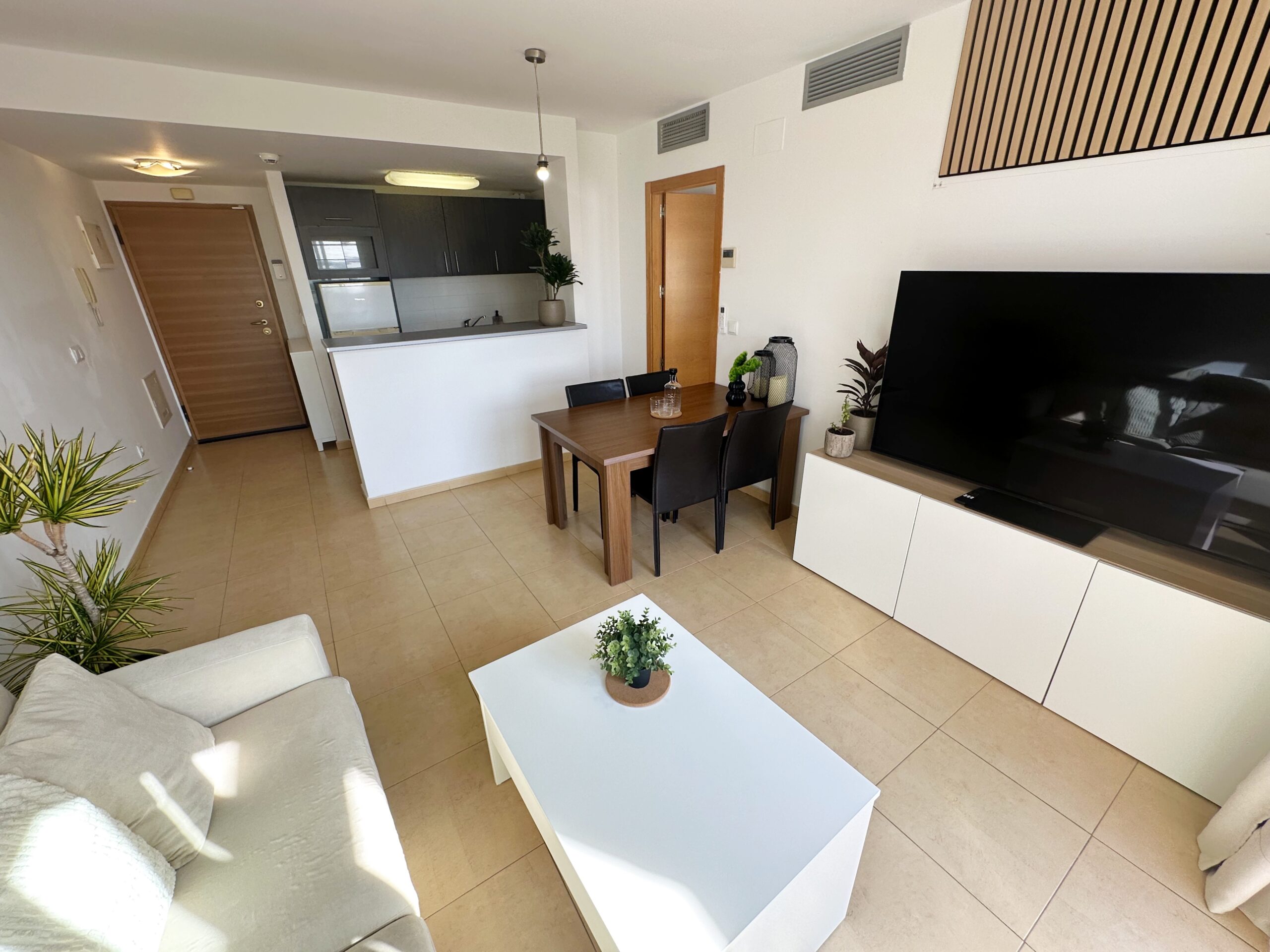 Pool area in apartment for sale in Mar Menor Golf Resort