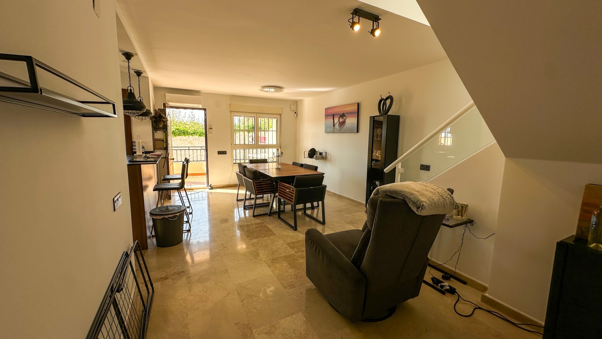 Garden in duplex for sale in Orihuela Costa