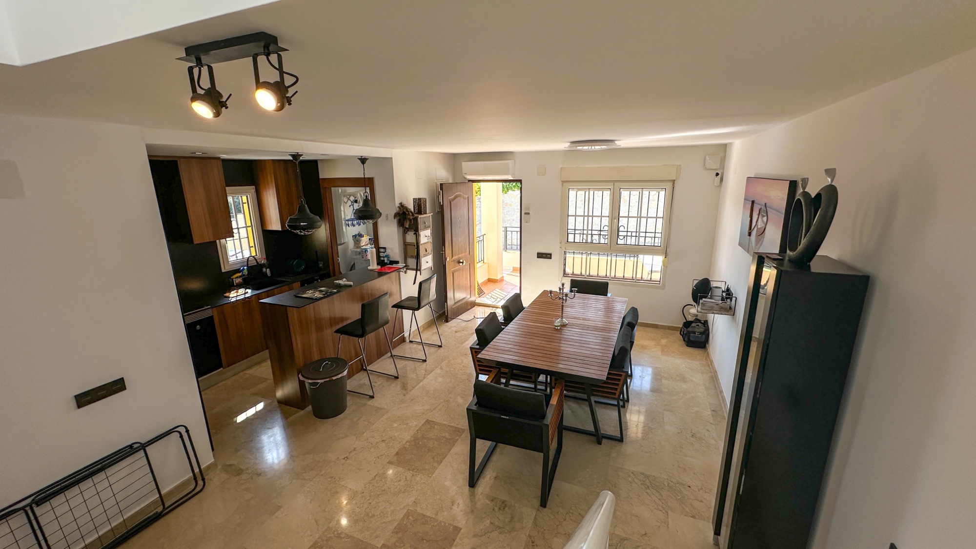 Exterior view in duplex for sale in Orihuela Costa
