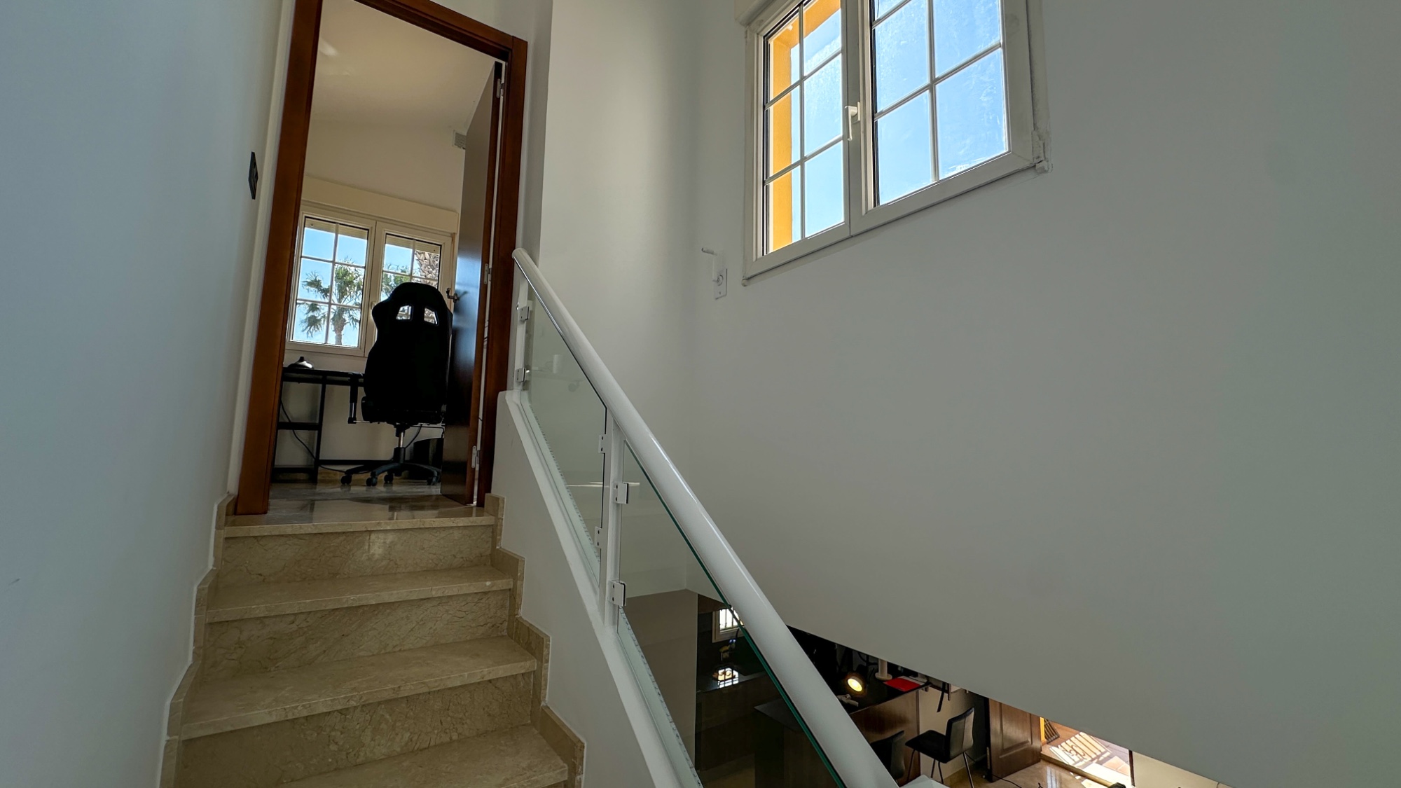 Living room in duplex for sale in Orihuela Costa
