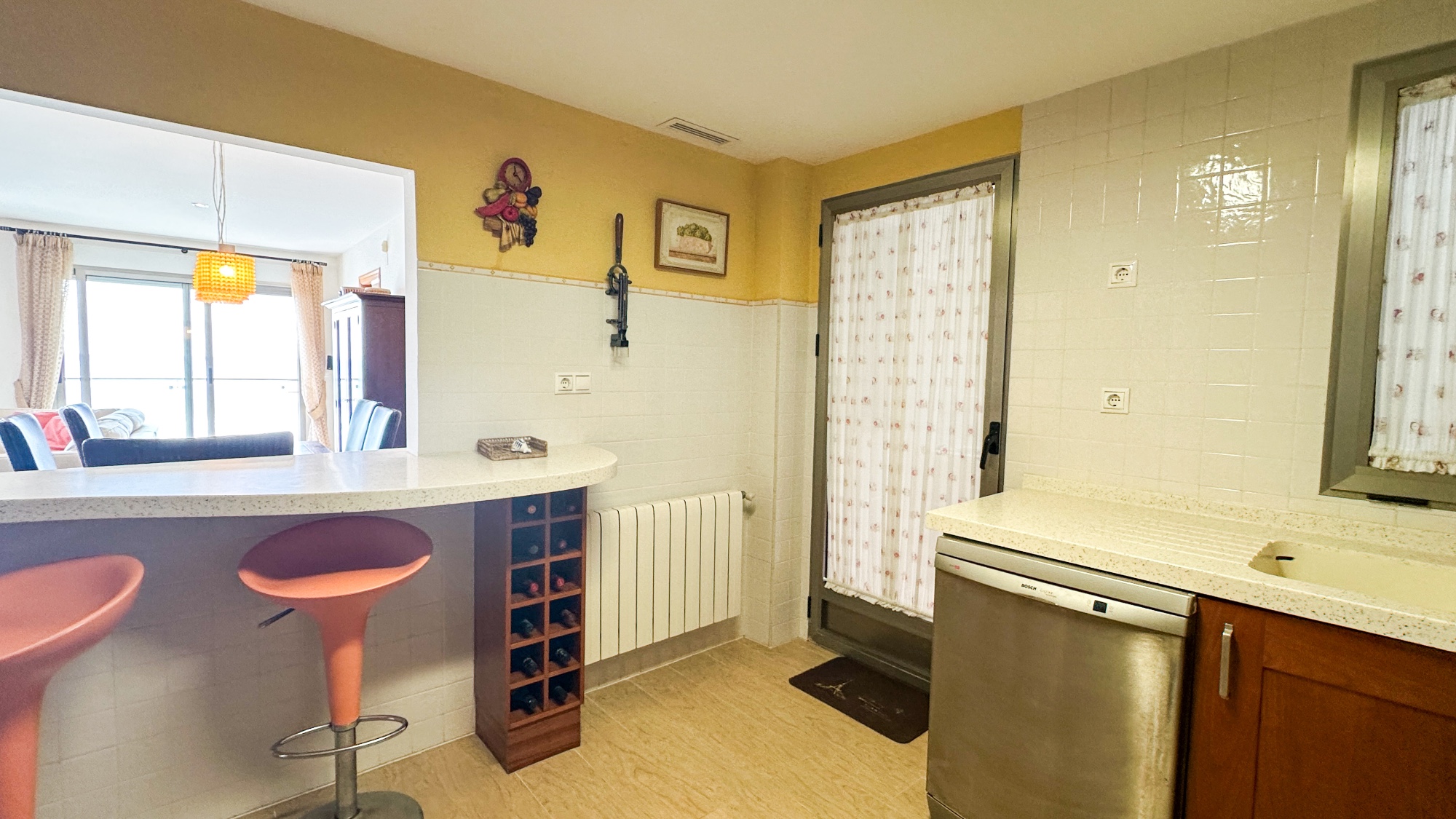 Pool area in apartment for sale in Torrevieja