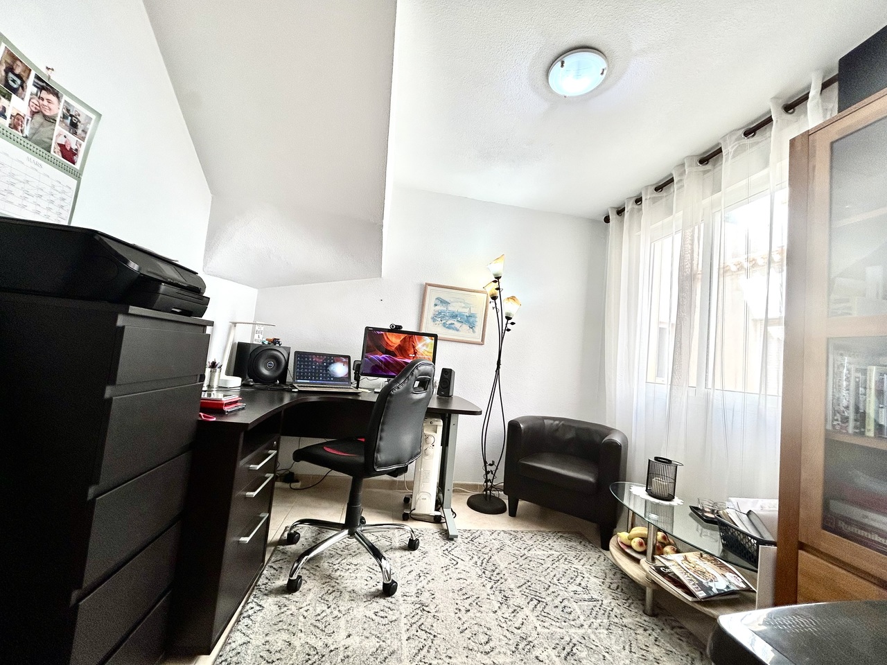 Living room in penthouse for sale in La Zenia