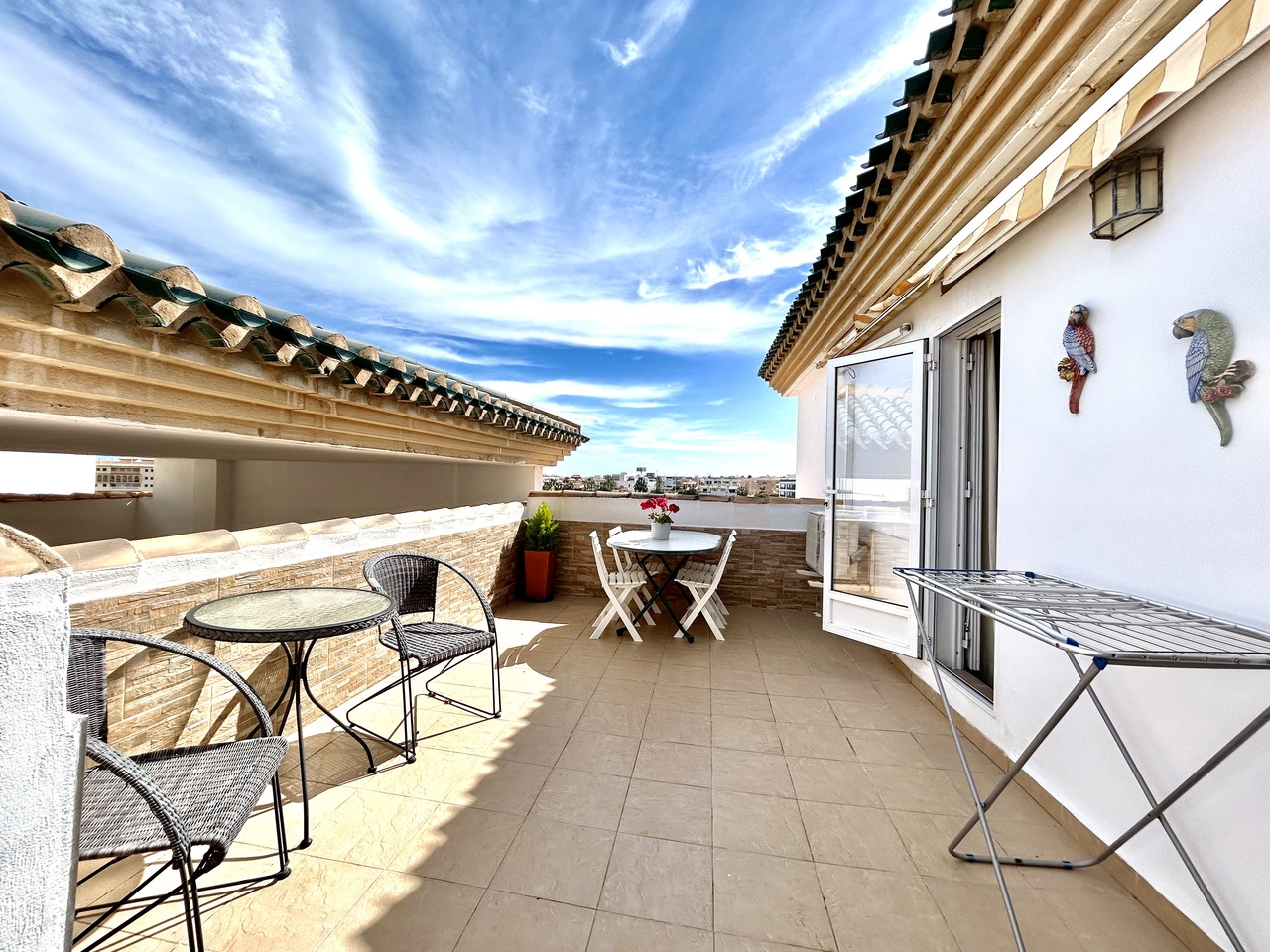 Bedroom in penthouse for sale in La Zenia